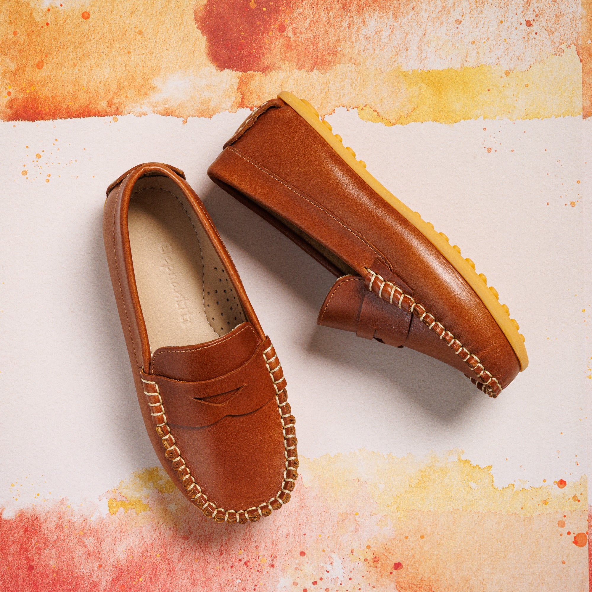 Logan Loafers Natural Brown