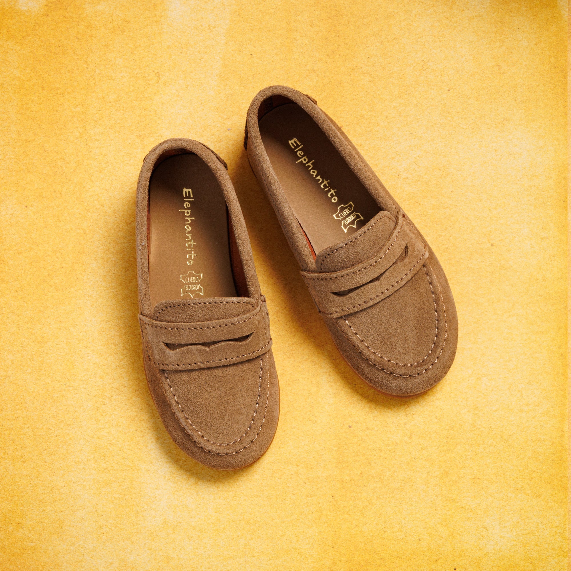 Suede Penny Loafer Toffe