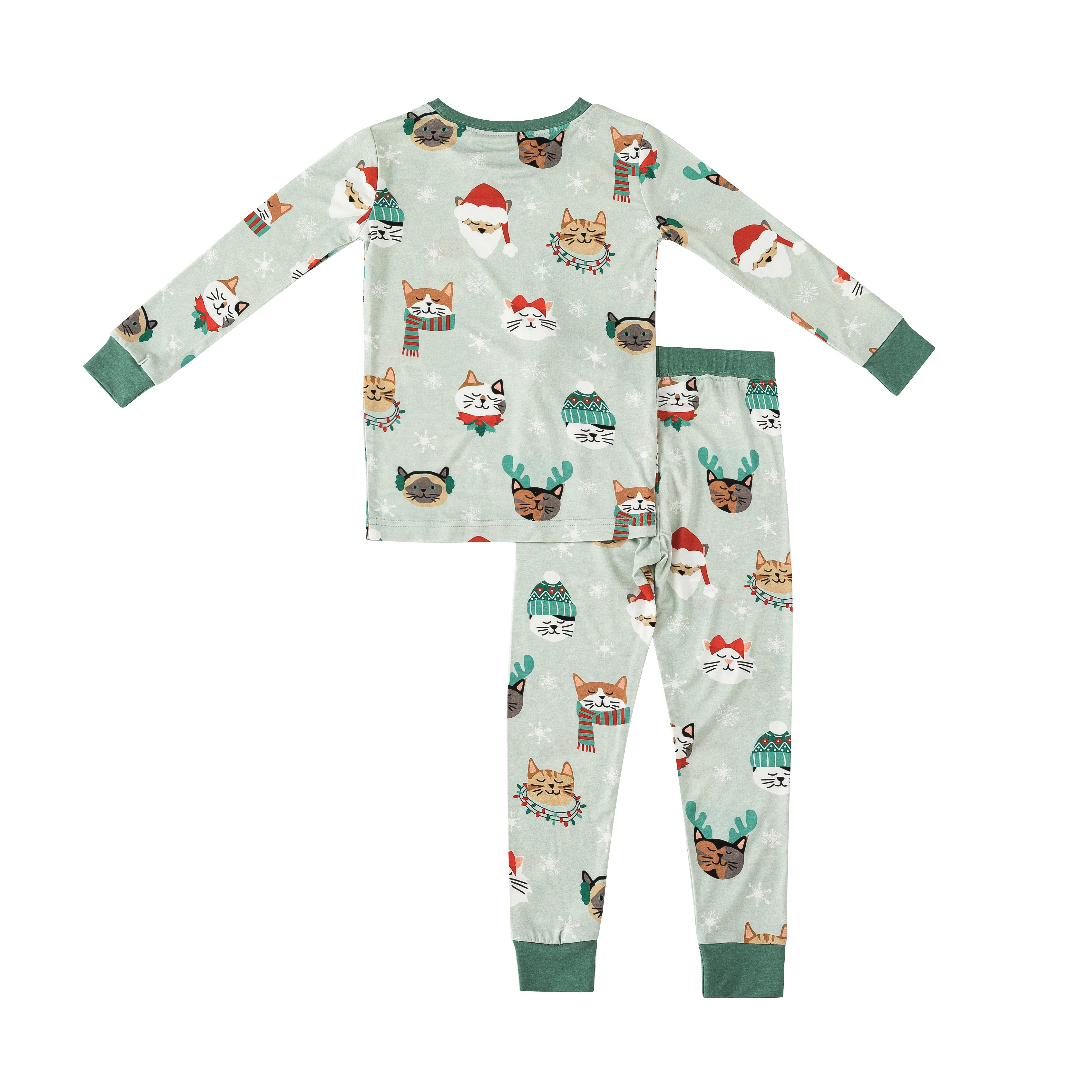 Purr The Halls (long Sleeve Pj)