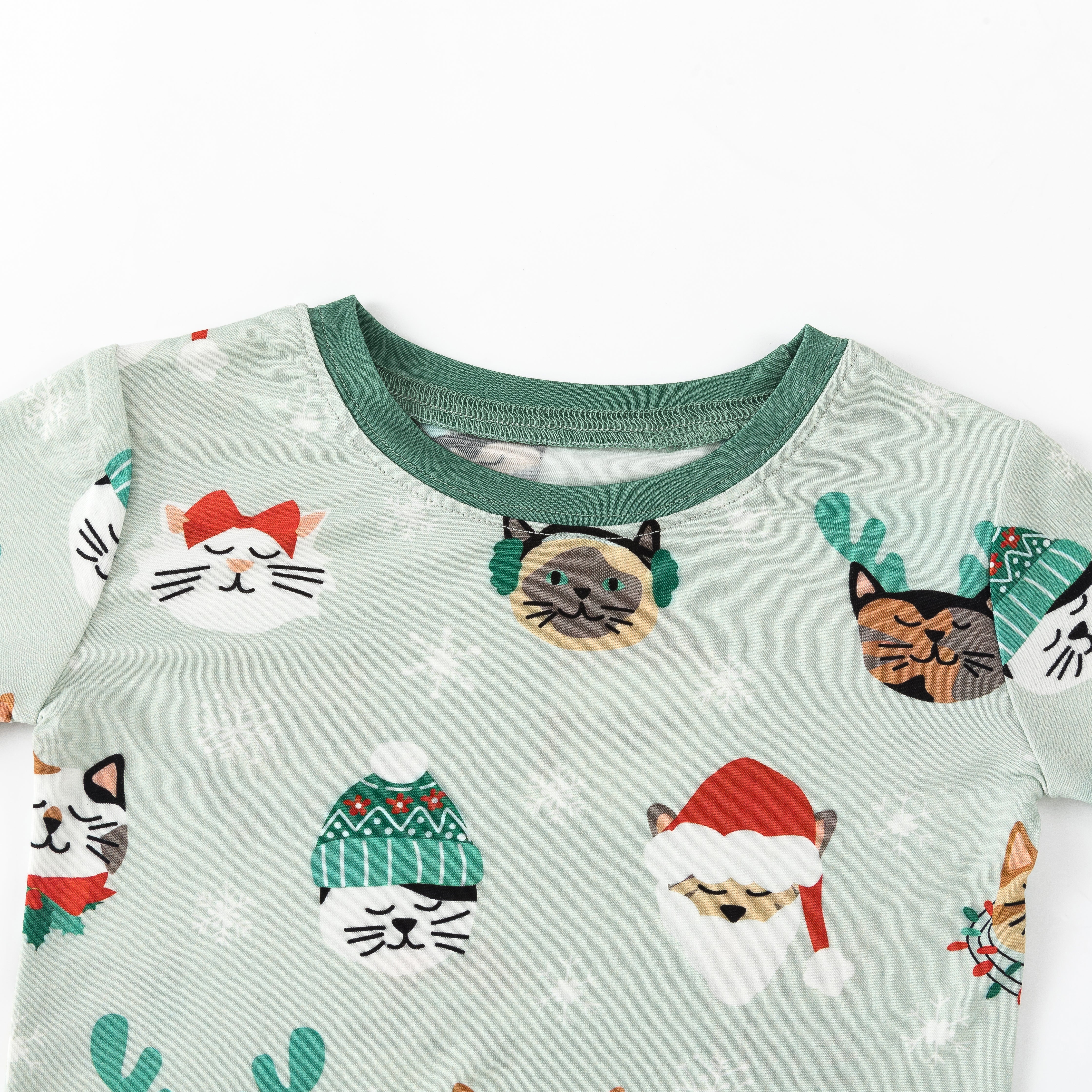 Purr The Halls (long Sleeve Pj)