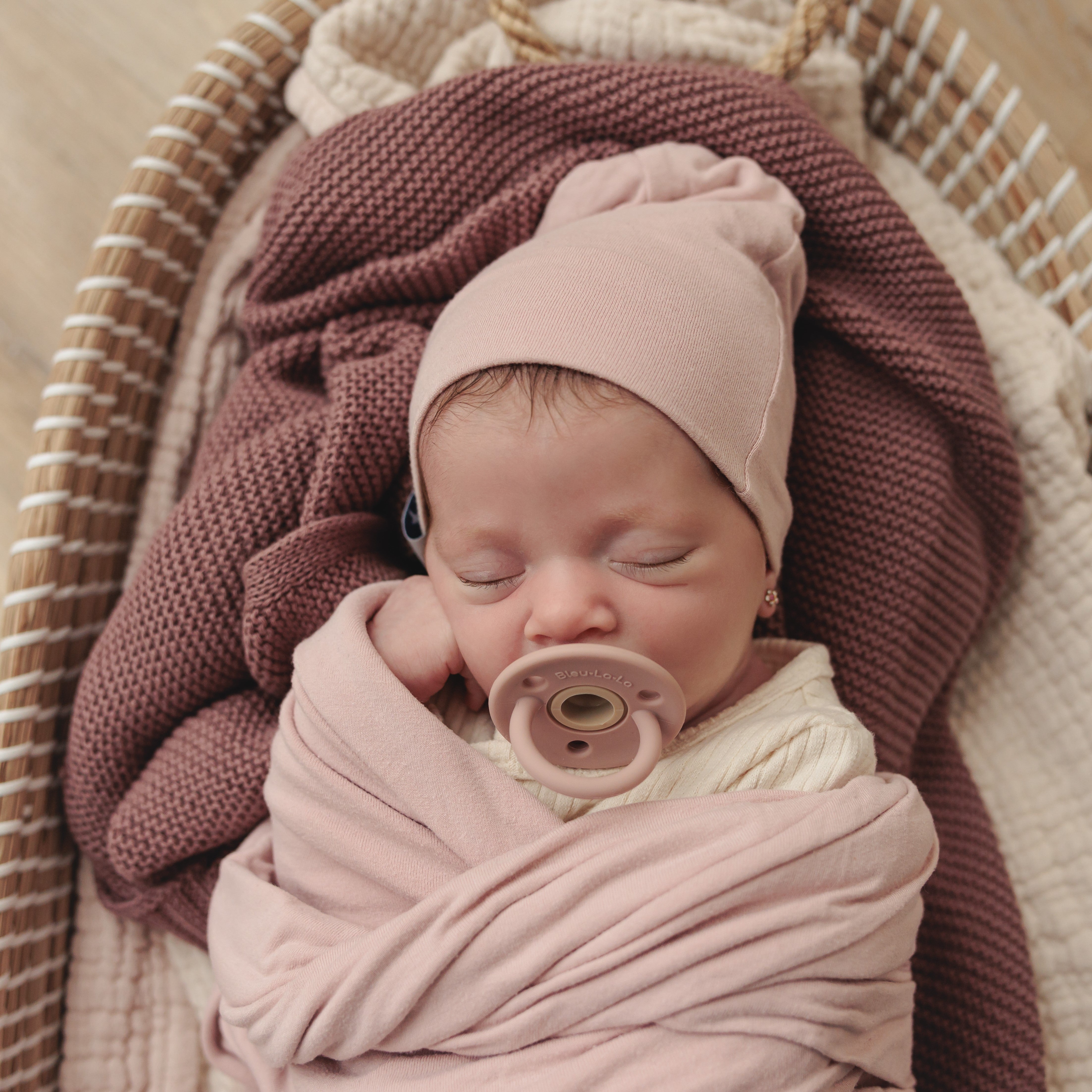 Lulababe 2 Tone Pacifier By Bleu La La