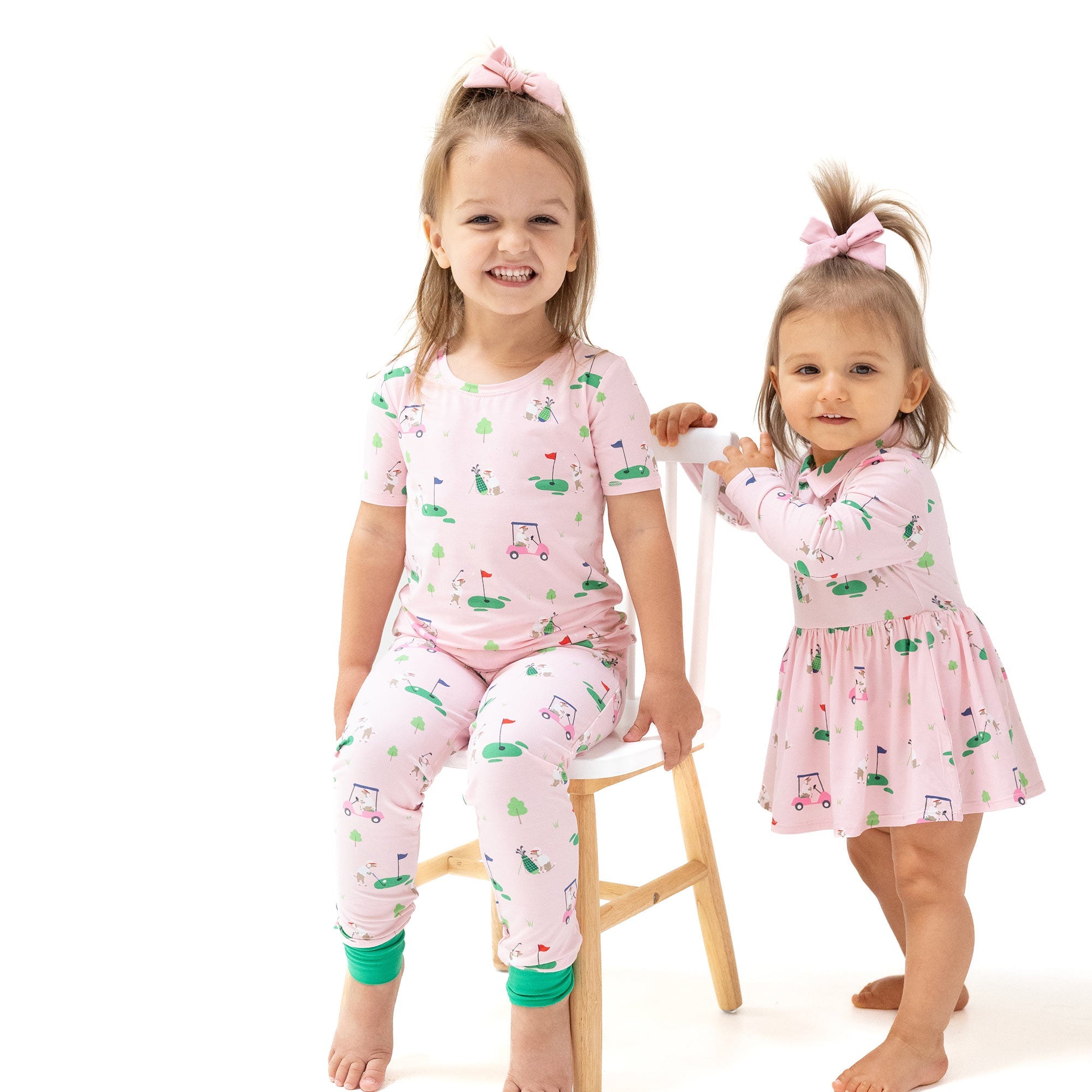 Long Sleeve Polo Bodysuit Dress