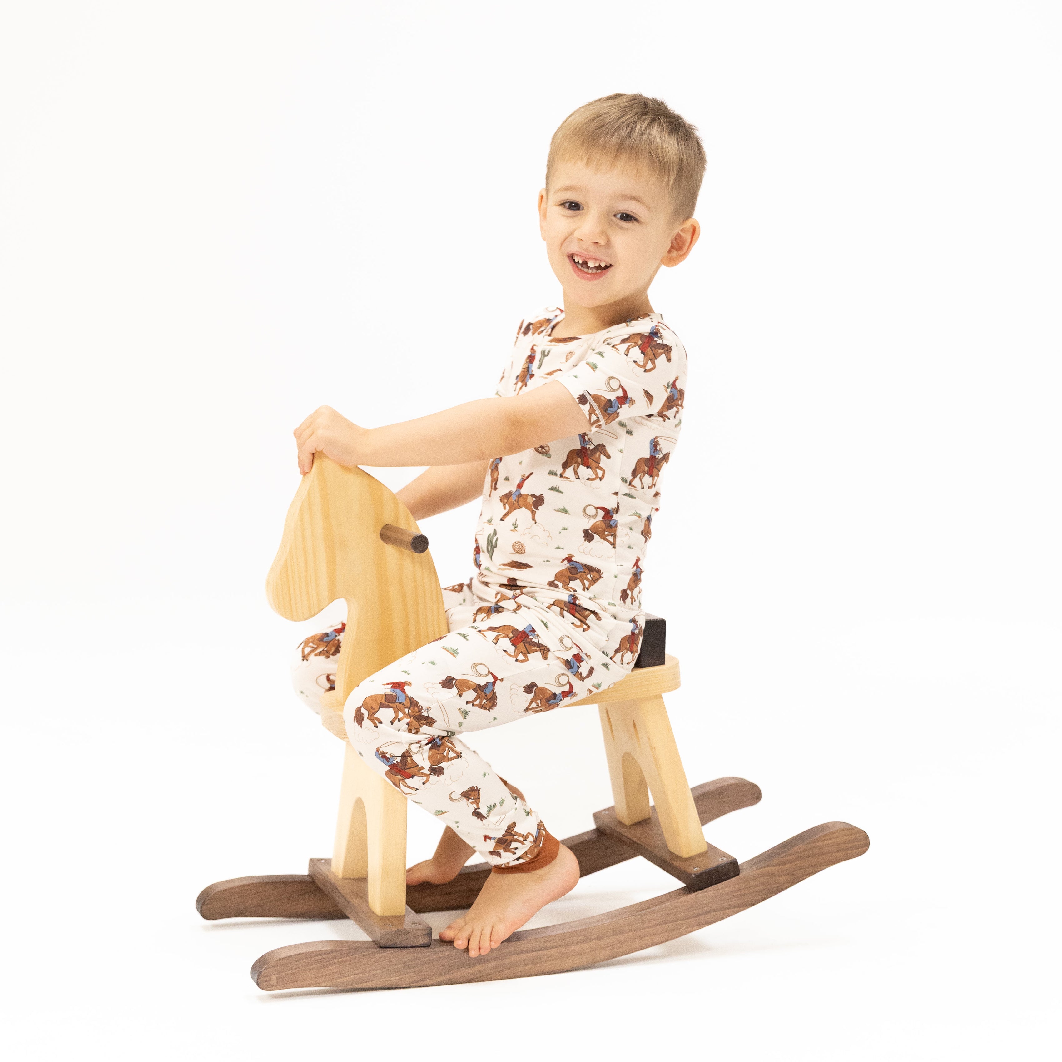 Buckaroo Western - Short Sleeve Loungewear Set