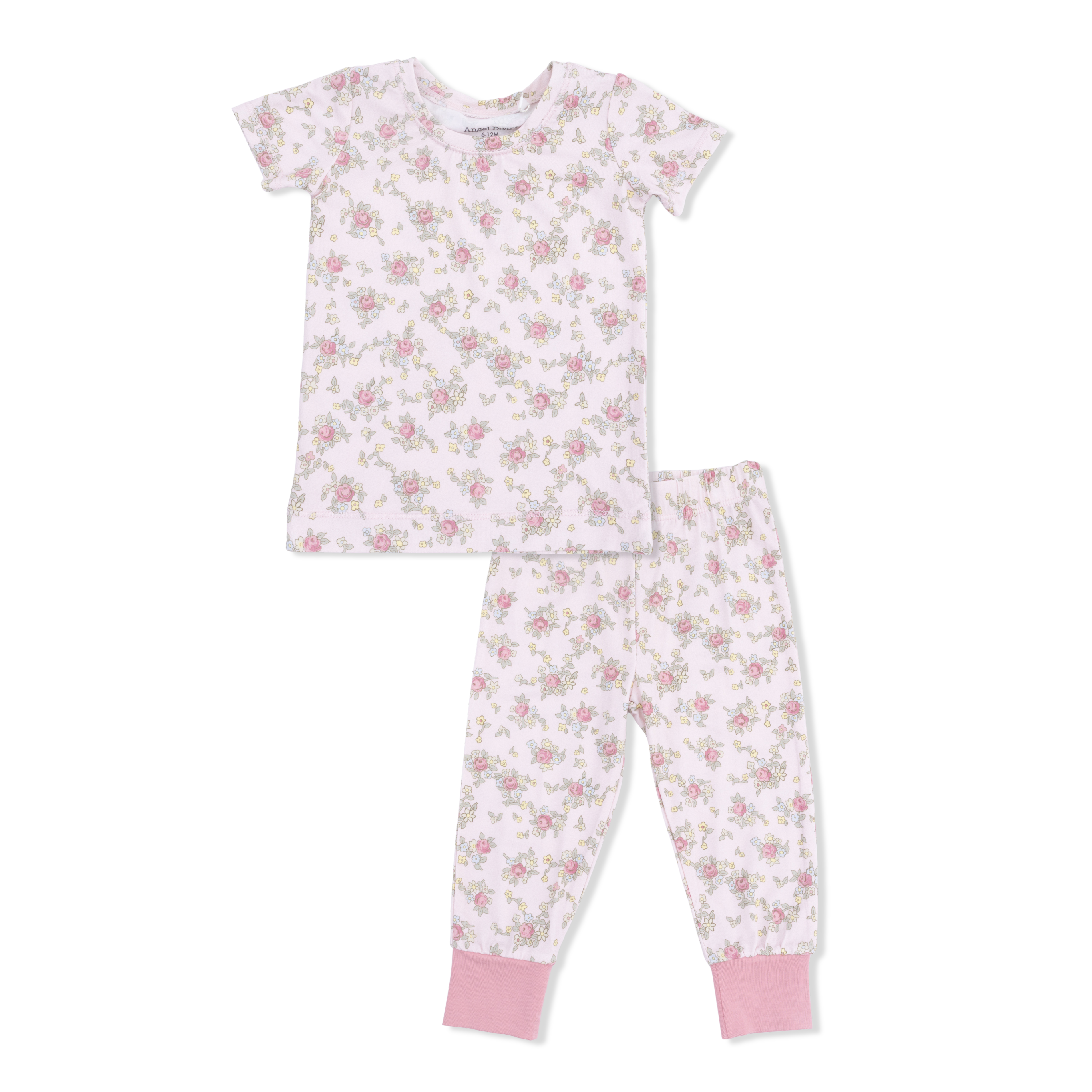 Edith's Rose Garden - Short Sleeve Loungewear Set