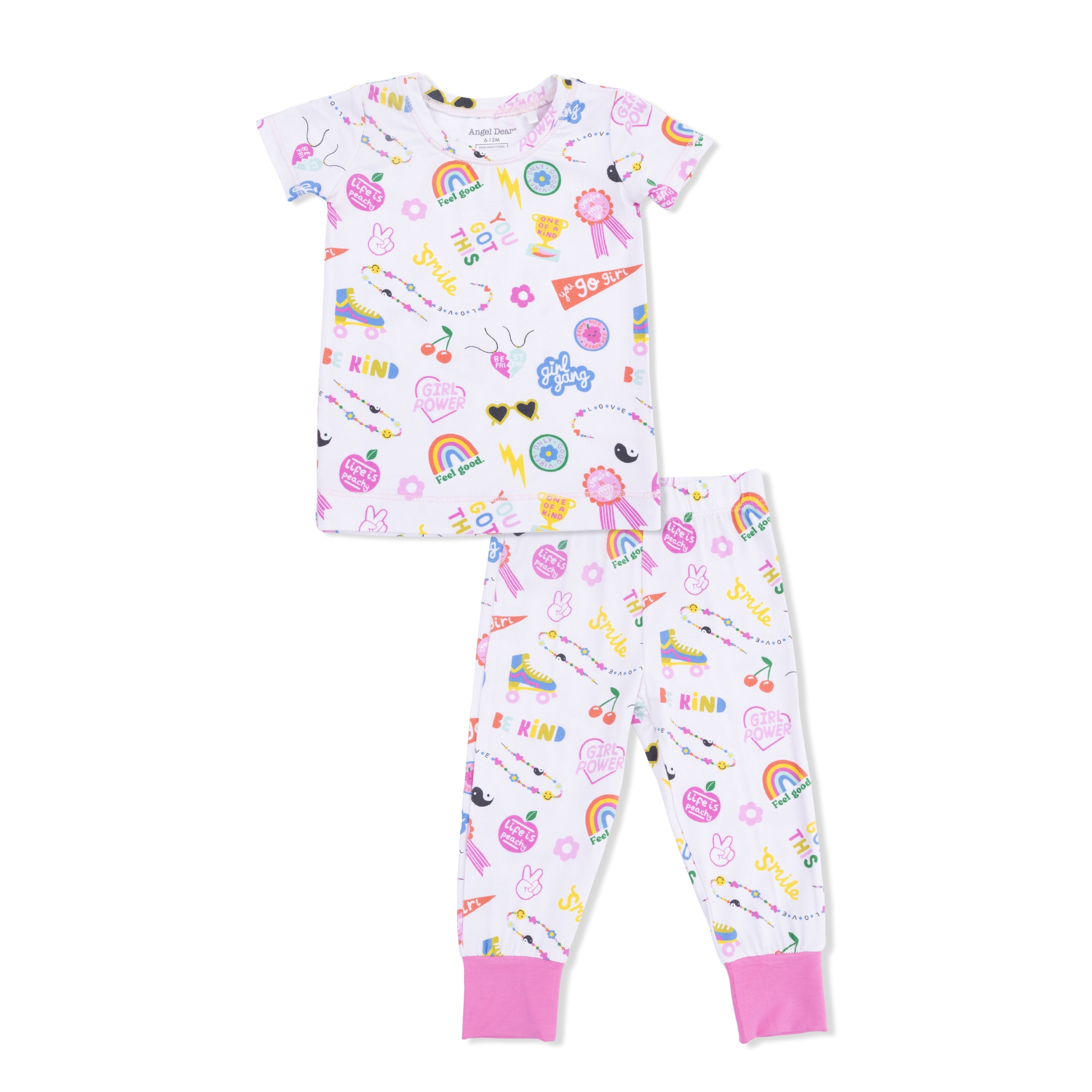 Girl Power - Short Sleeve Loungewear Set
