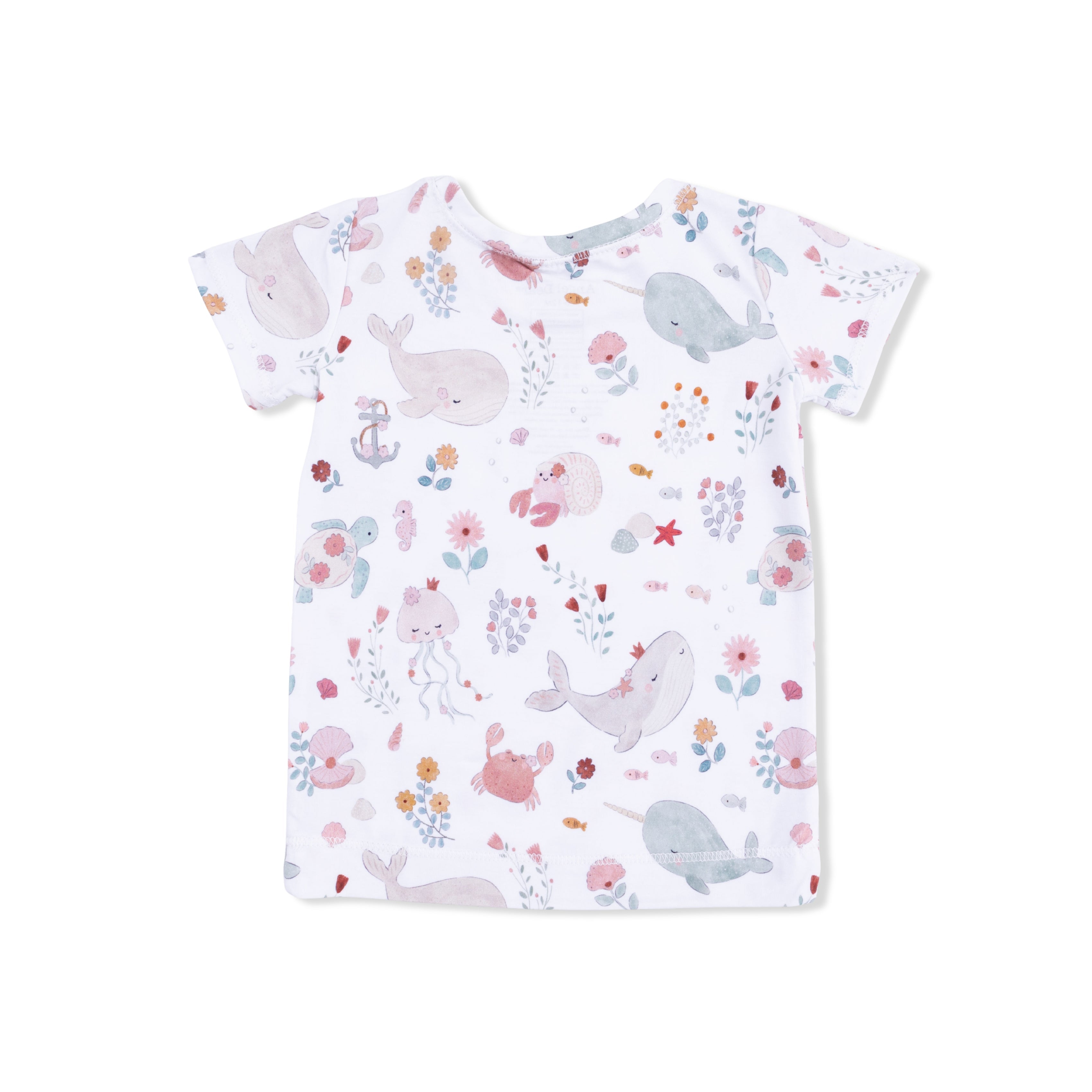 Garden Sea Creatures - Short Sleeve Loungewear Set