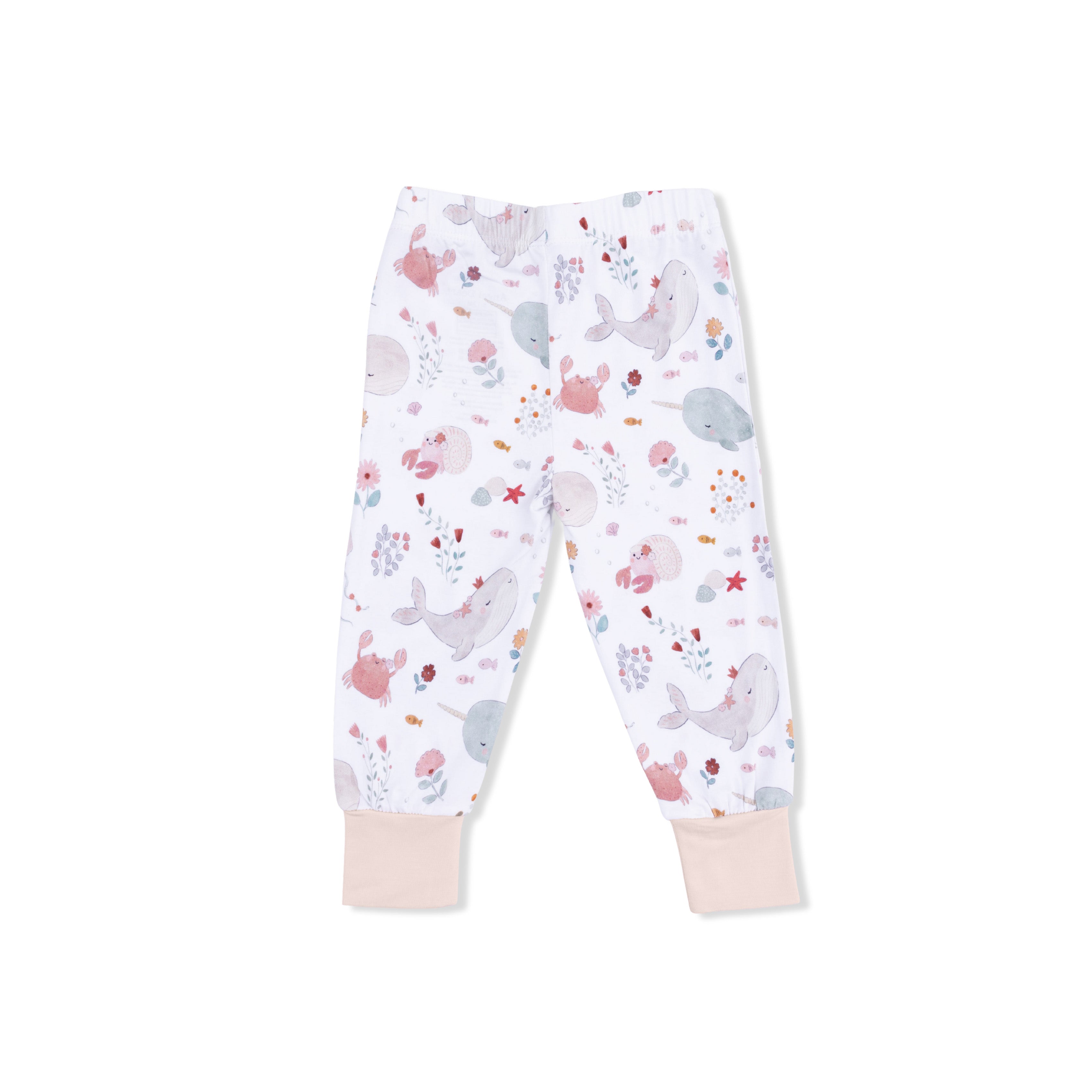 Garden Sea Creatures - Short Sleeve Loungewear Set