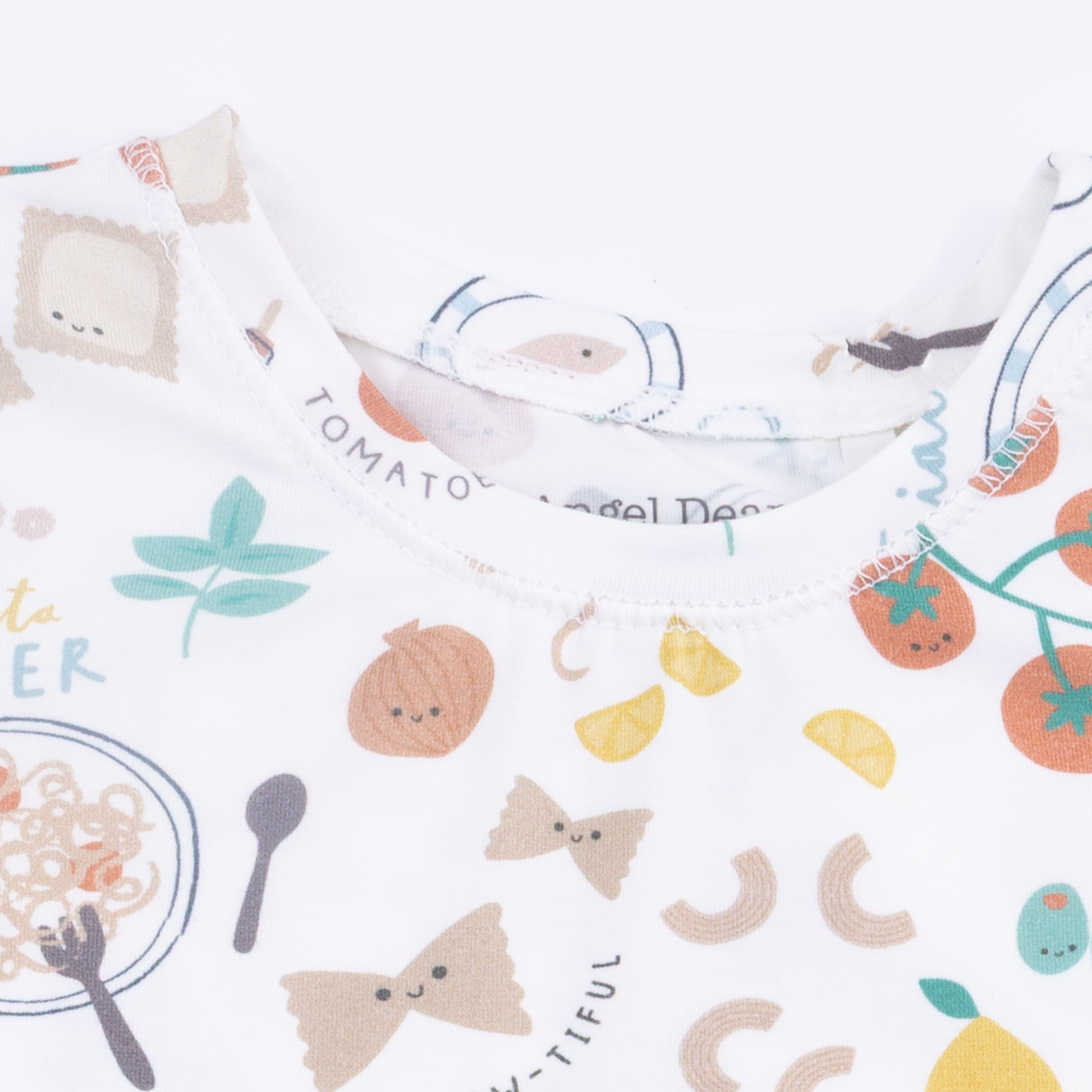 Pasta Lovers - Short Sleeve Loungewear Set