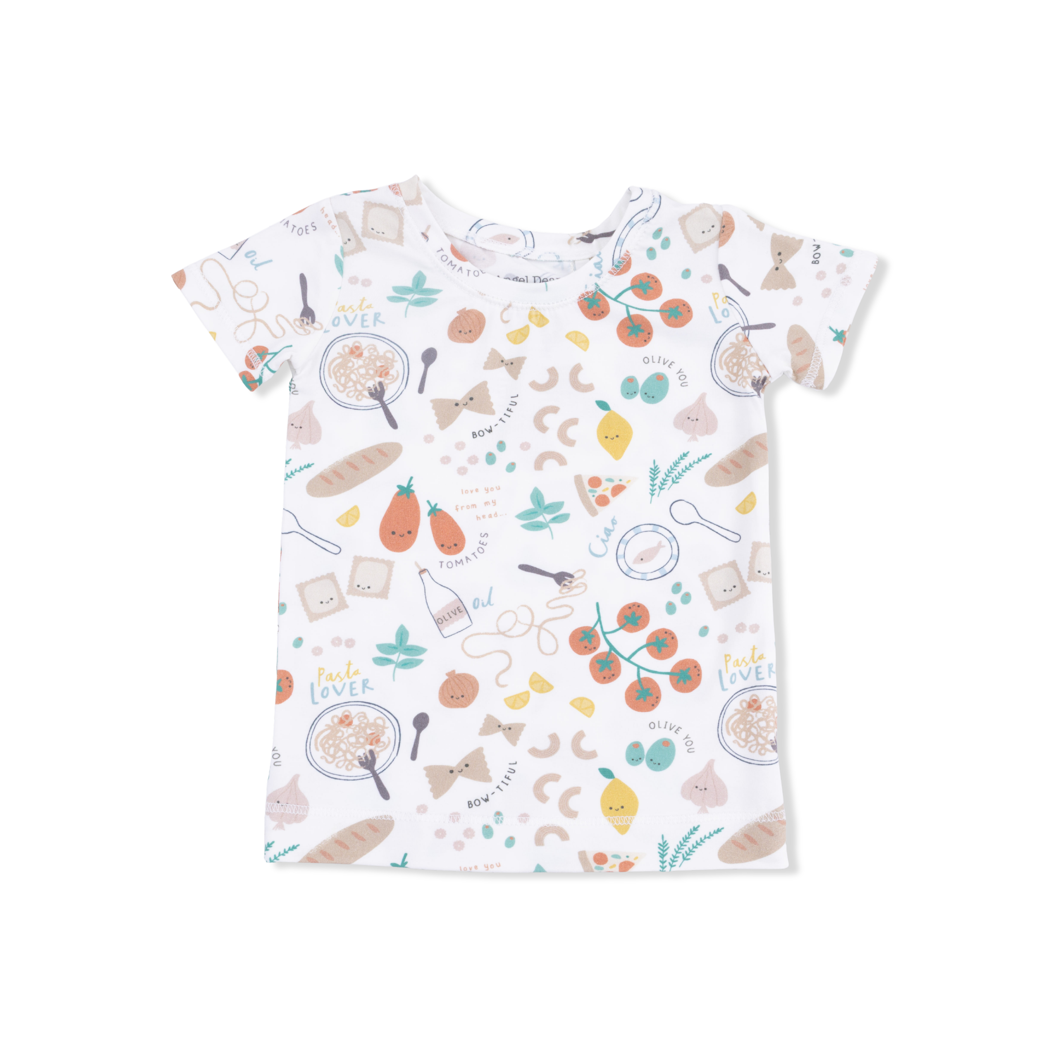 Pasta Lovers - Short Sleeve Loungewear Set