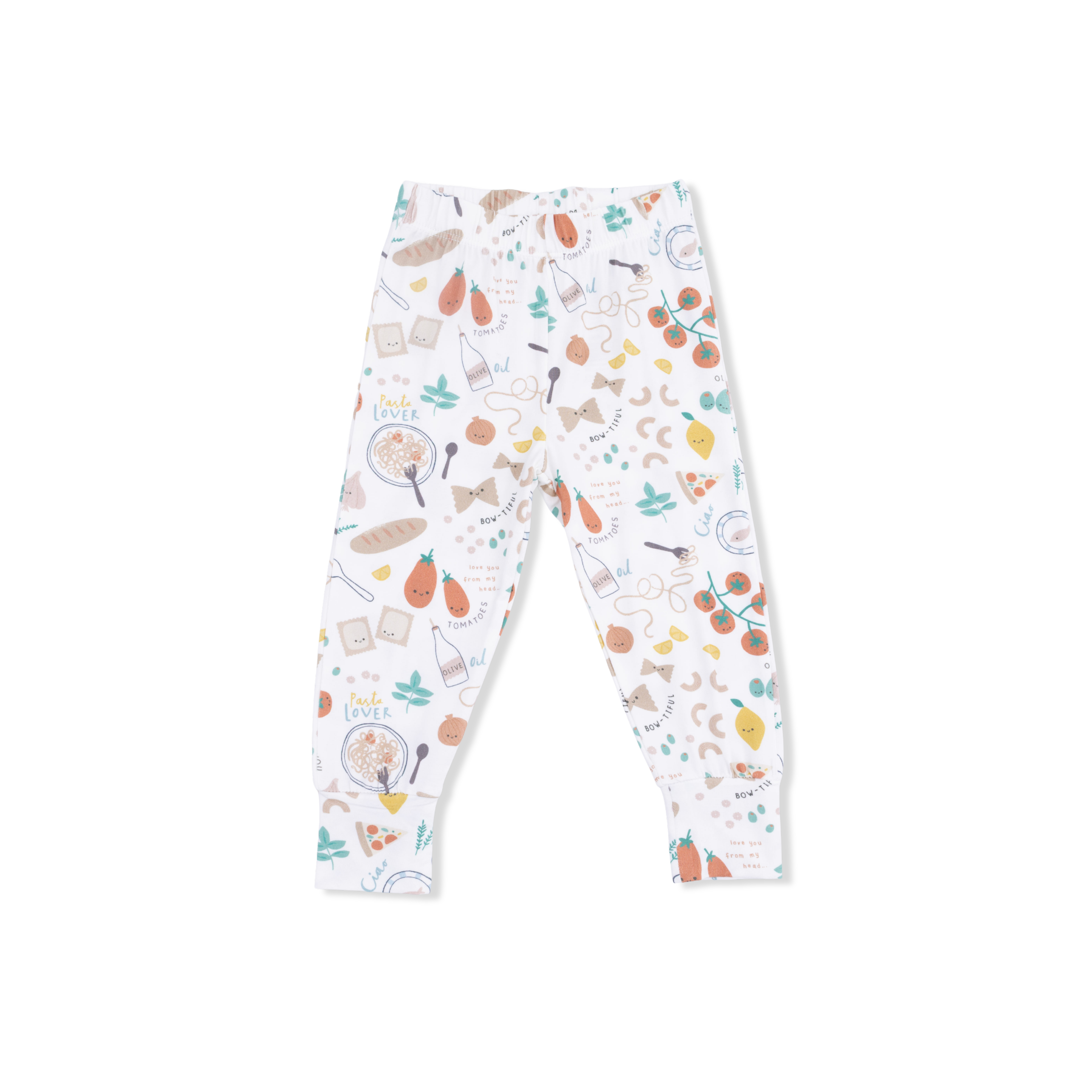 Pasta Lovers - Short Sleeve Loungewear Set