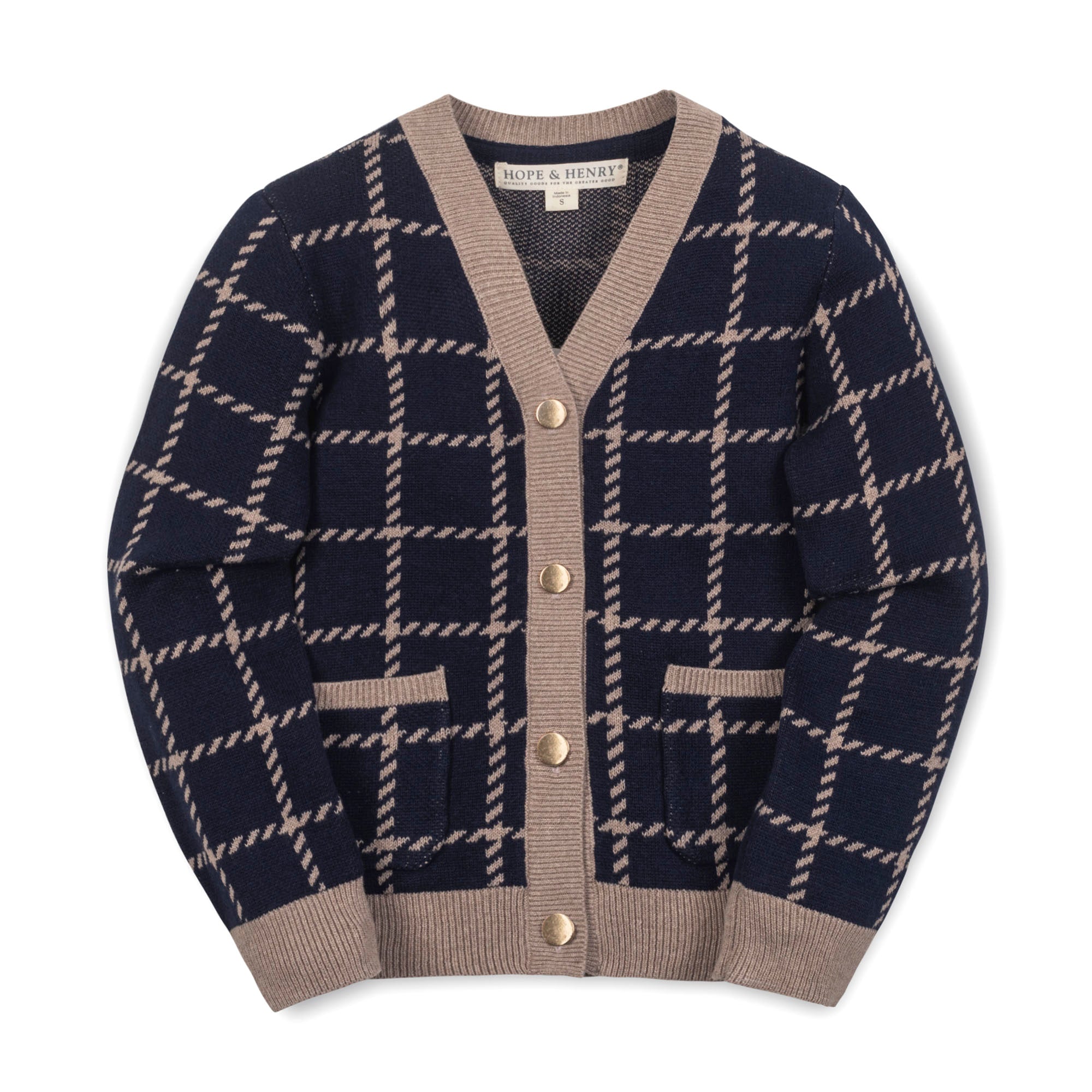 Organic Boyfriend Cardigan