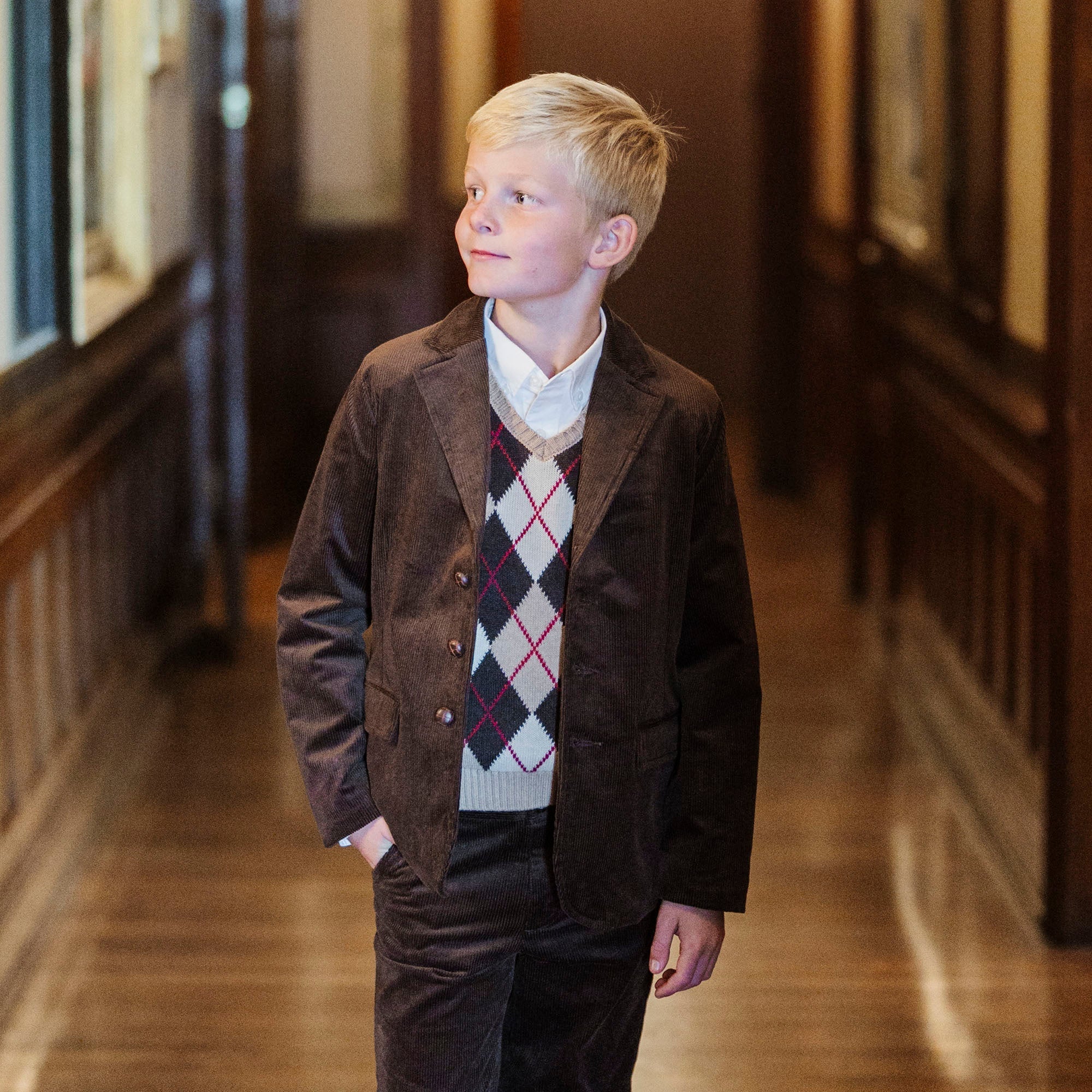 Organic Corduroy Blazer