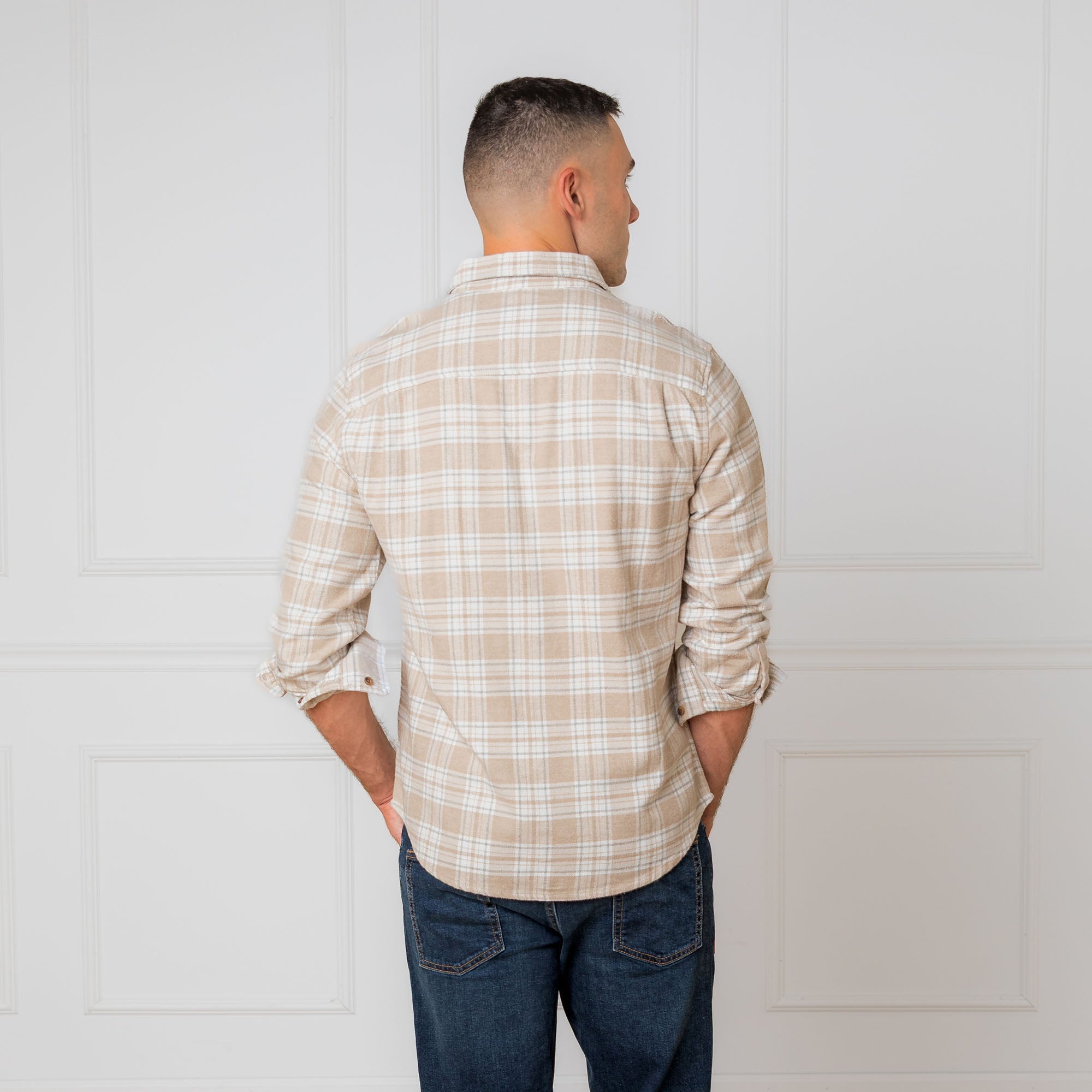 Organic Flannel Double Pocket Shirt