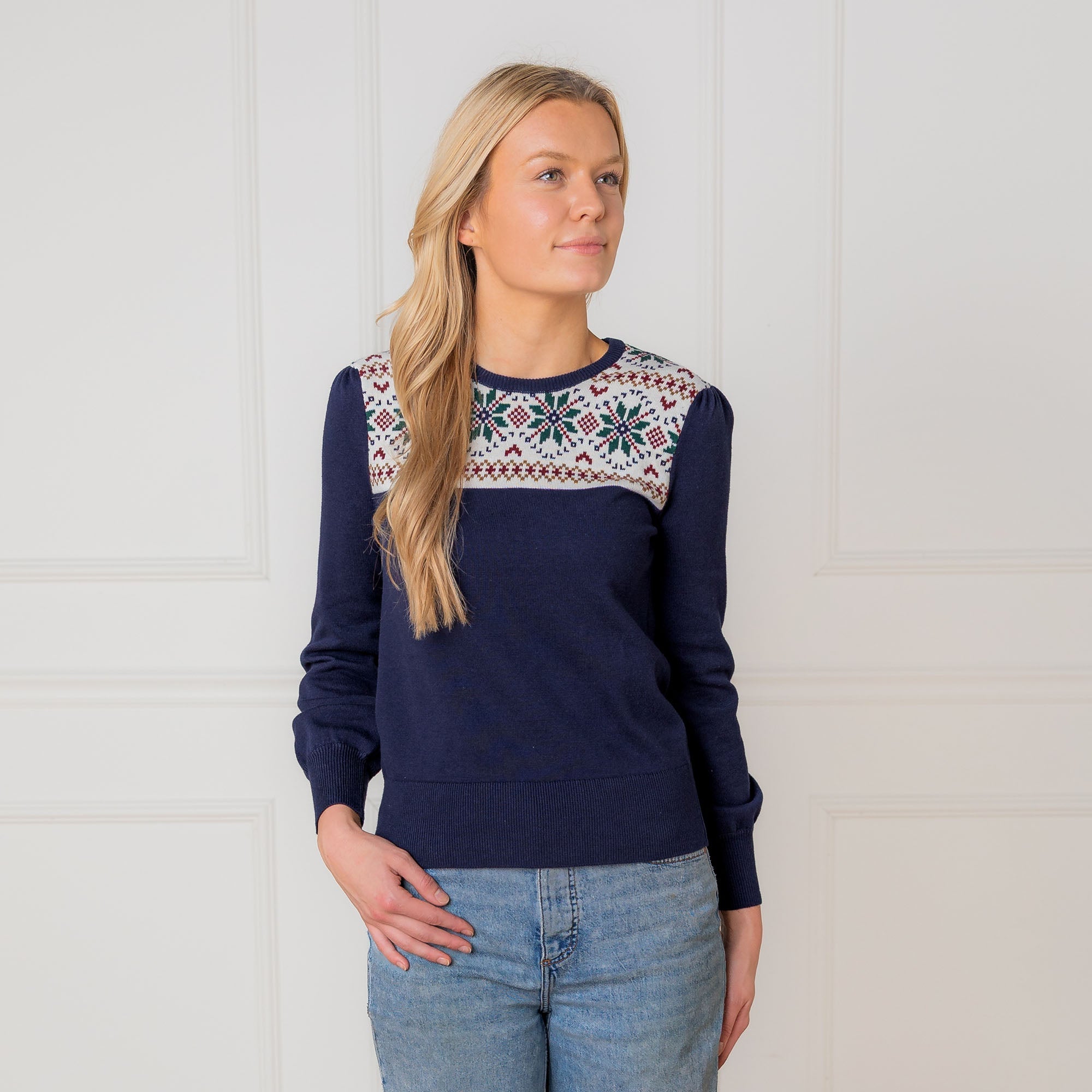 Organic Fair Isle Sweater