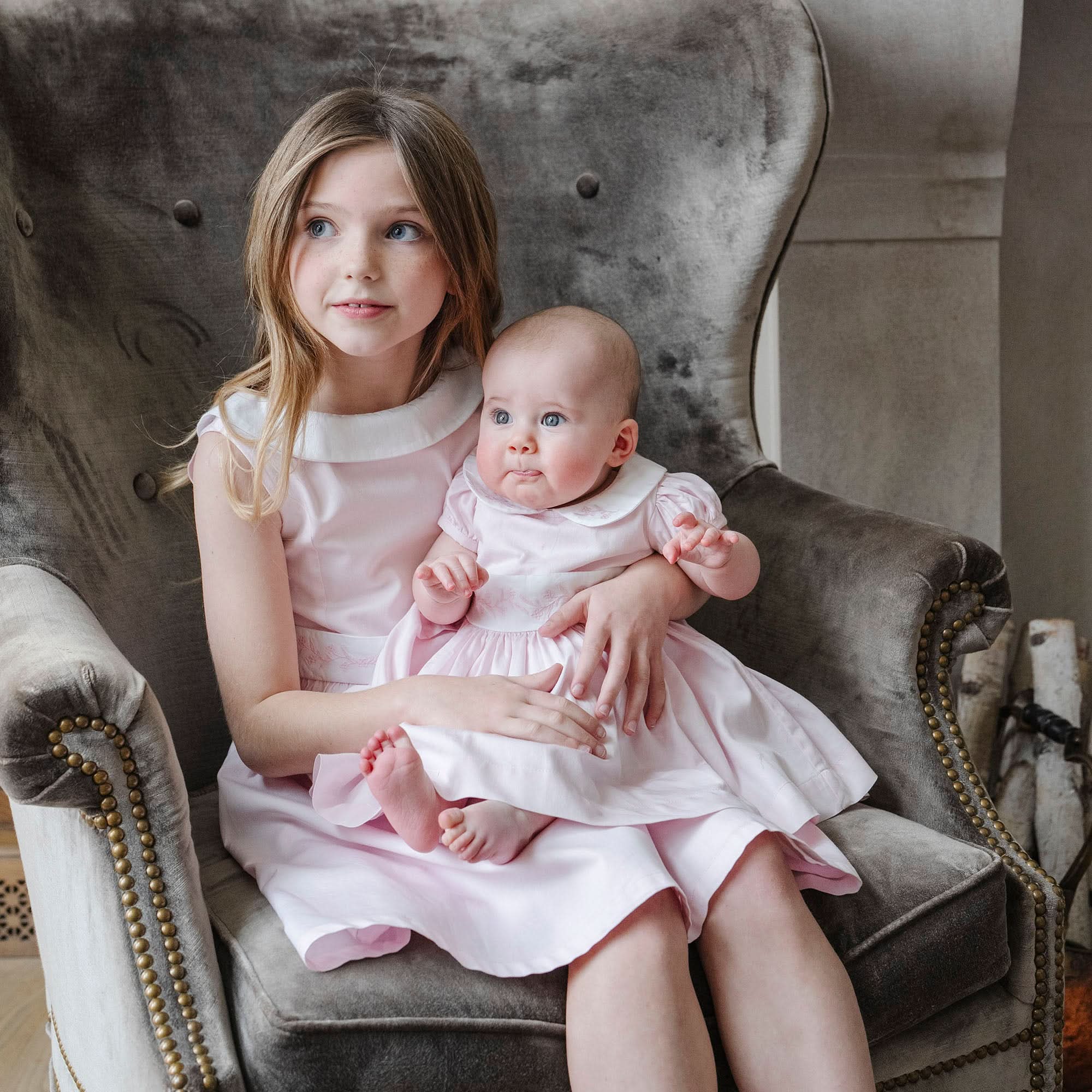 Organic Peter Pan Collar Party Dress