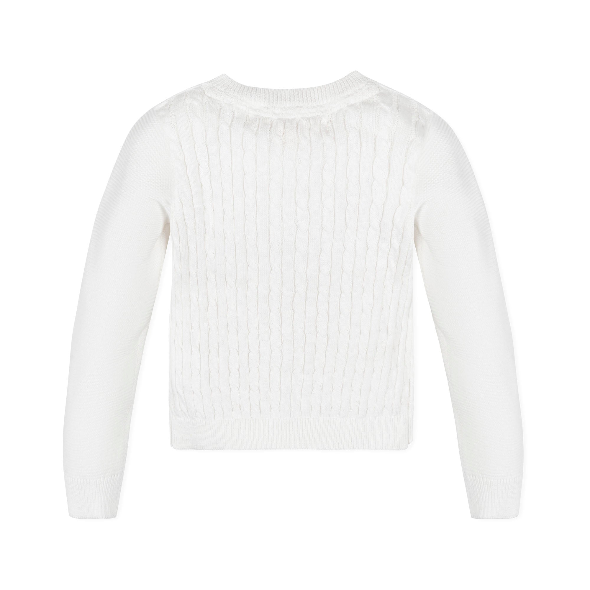 Organic Cable Cardigan Sweater - Baby