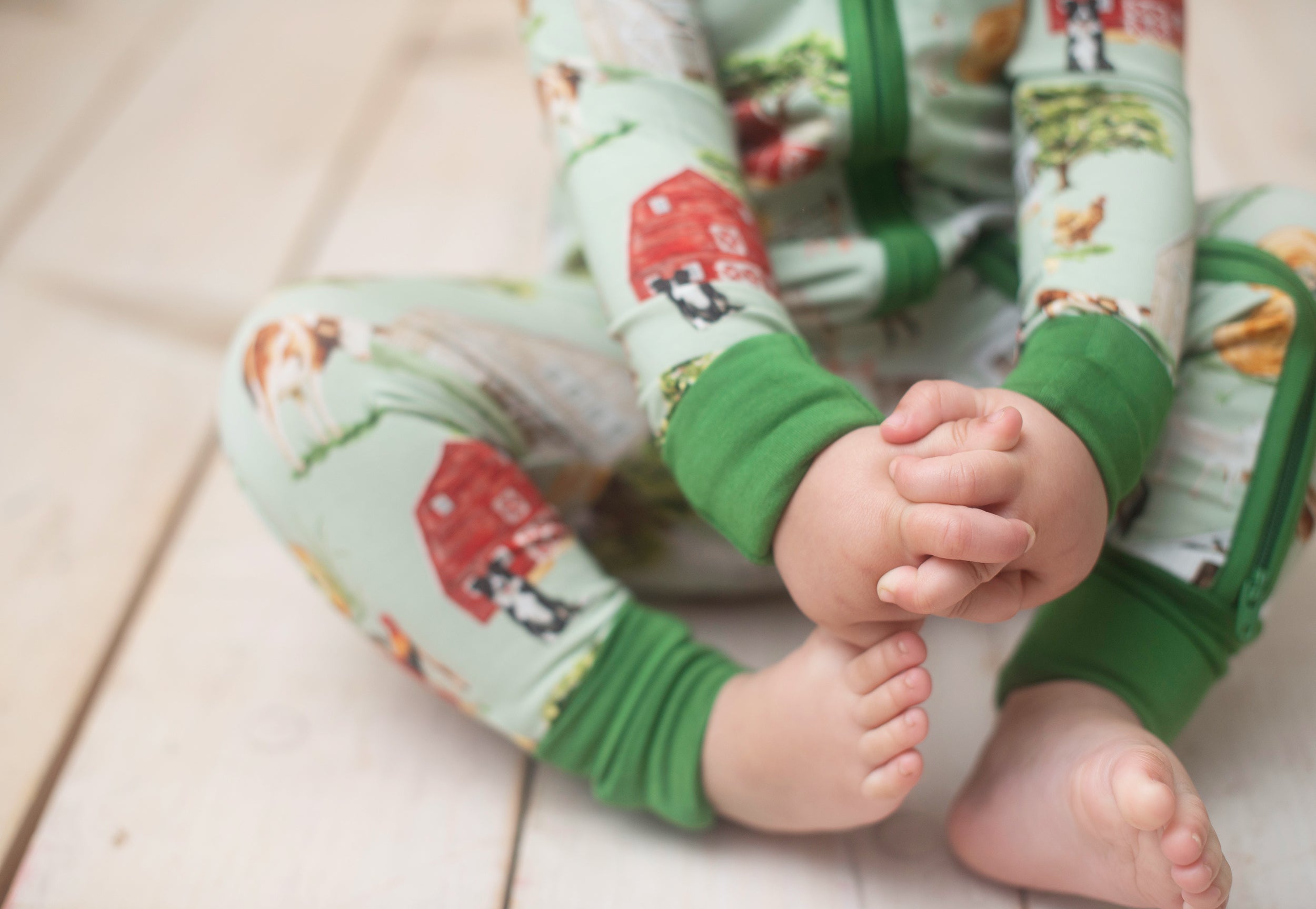 Barnyard Babee Convertible Footie