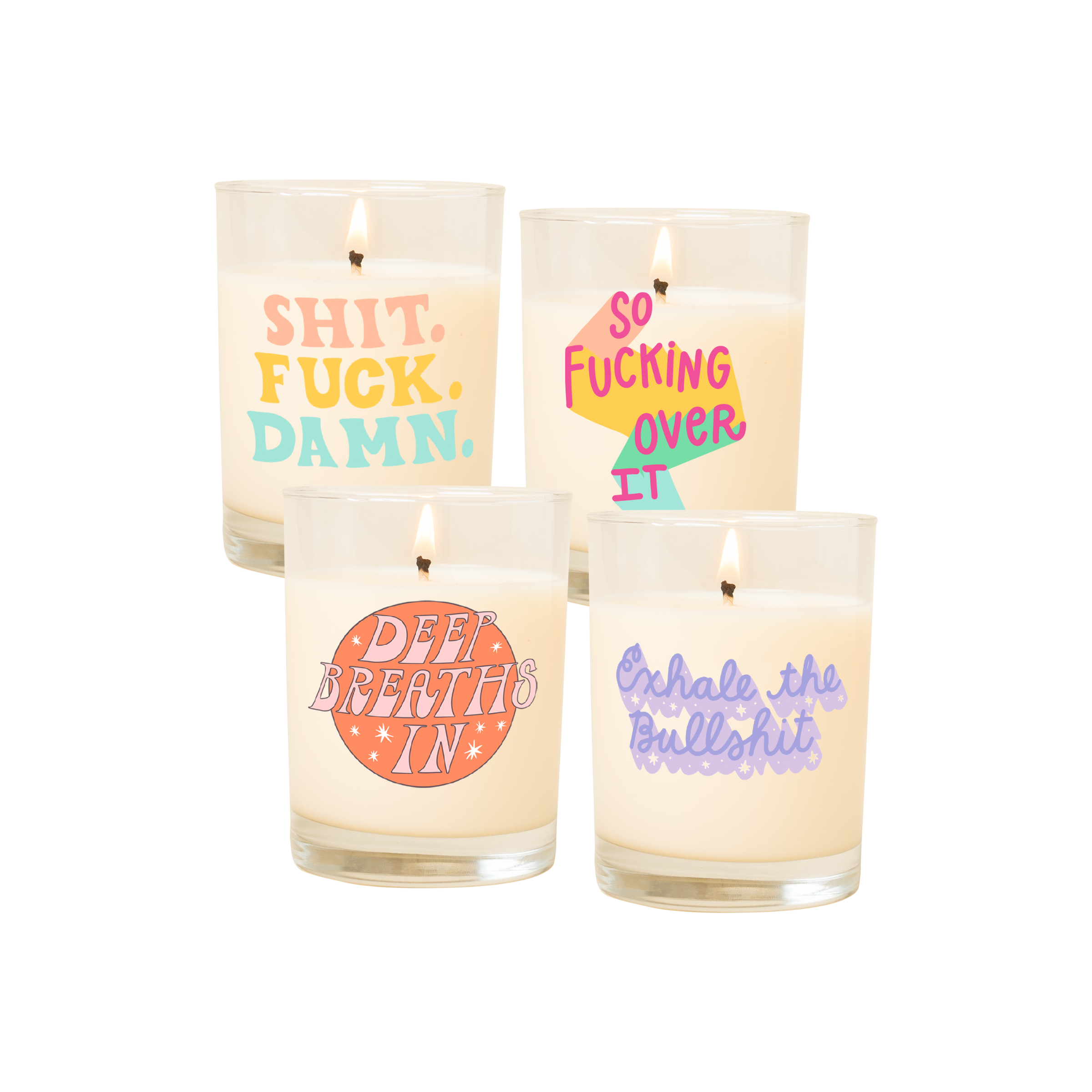 Candle Rocks Glass - Toot Sayings