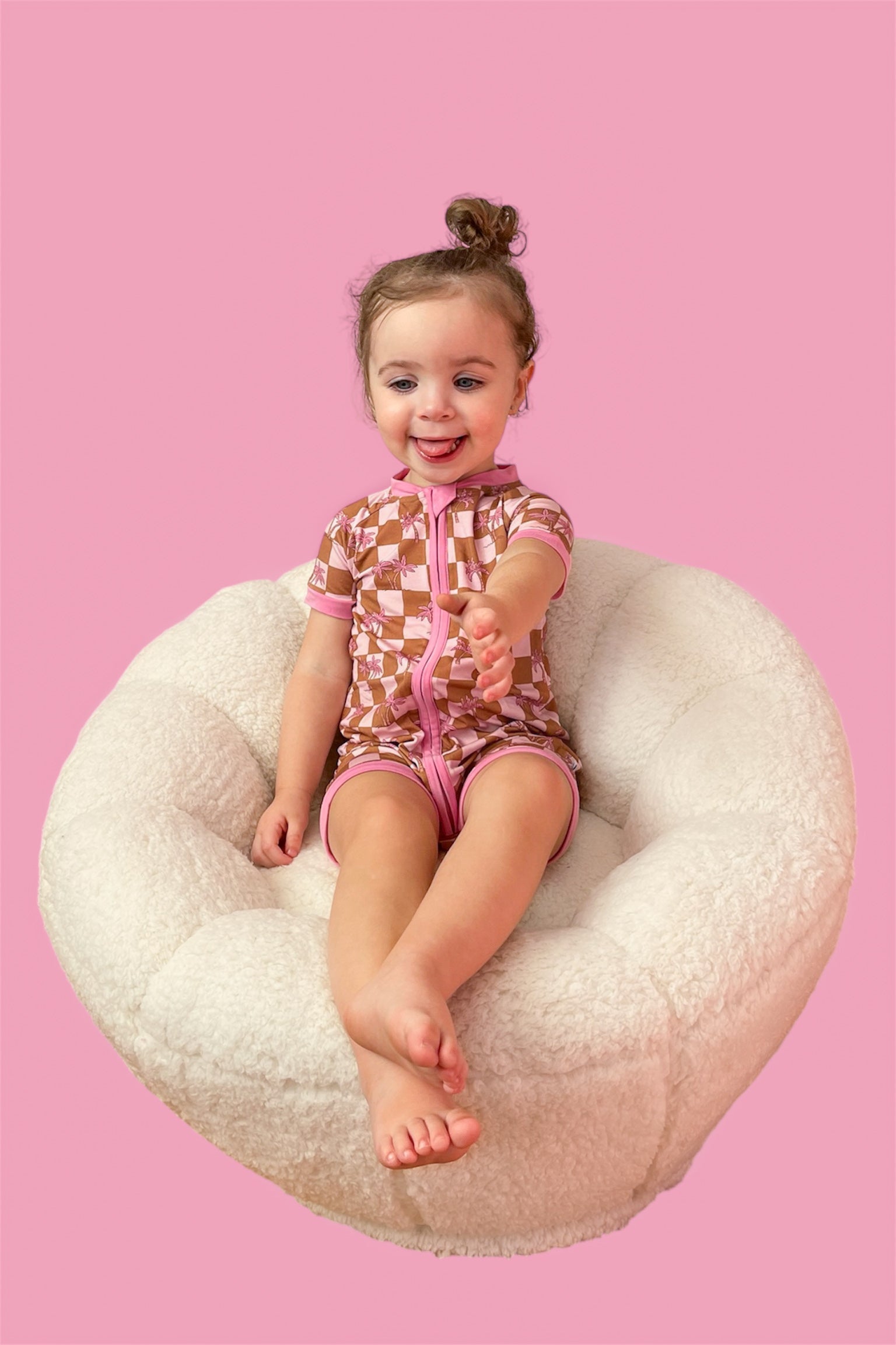 Exclusive Sunset Beach Checkers Dream Shortie