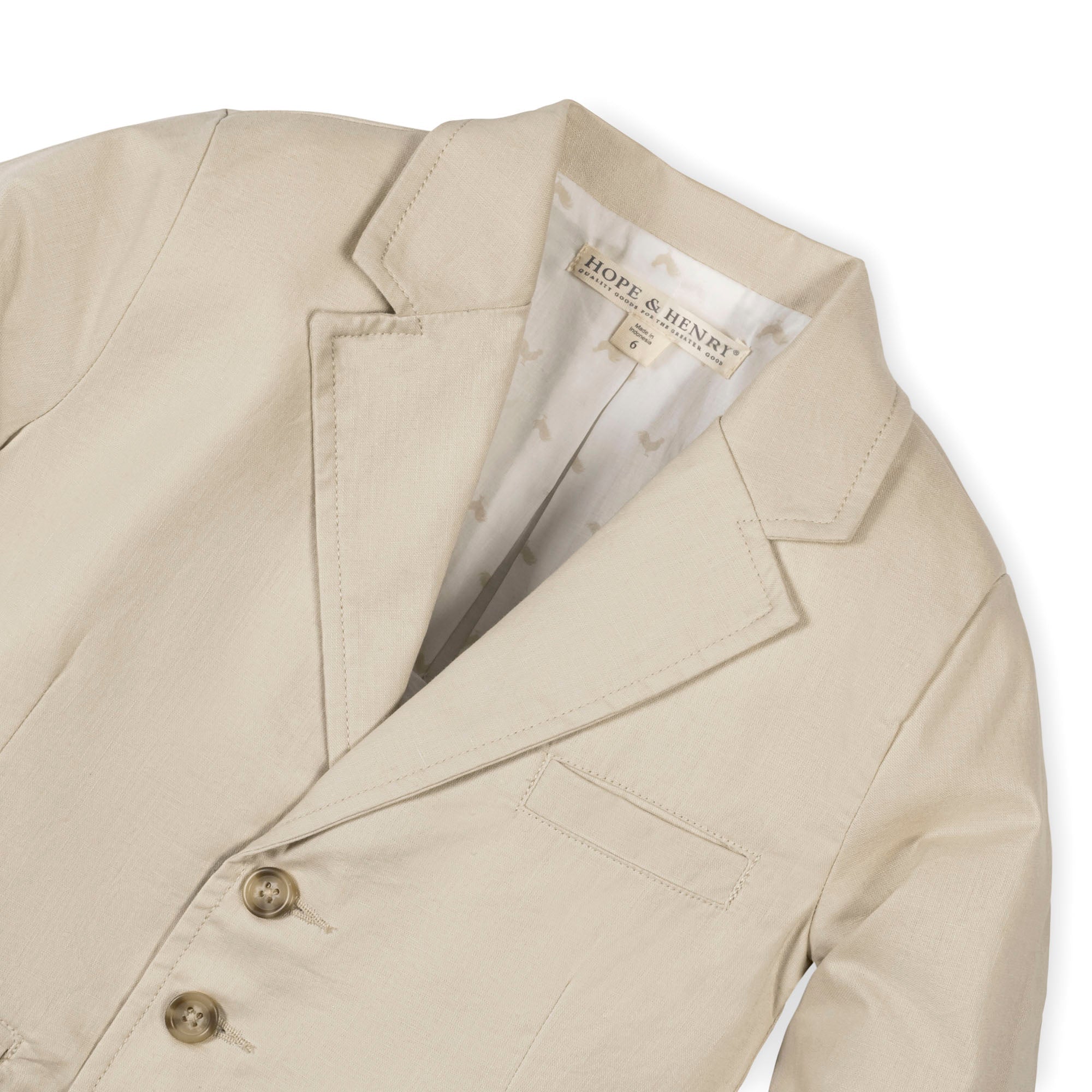 Linen Suit Jacket