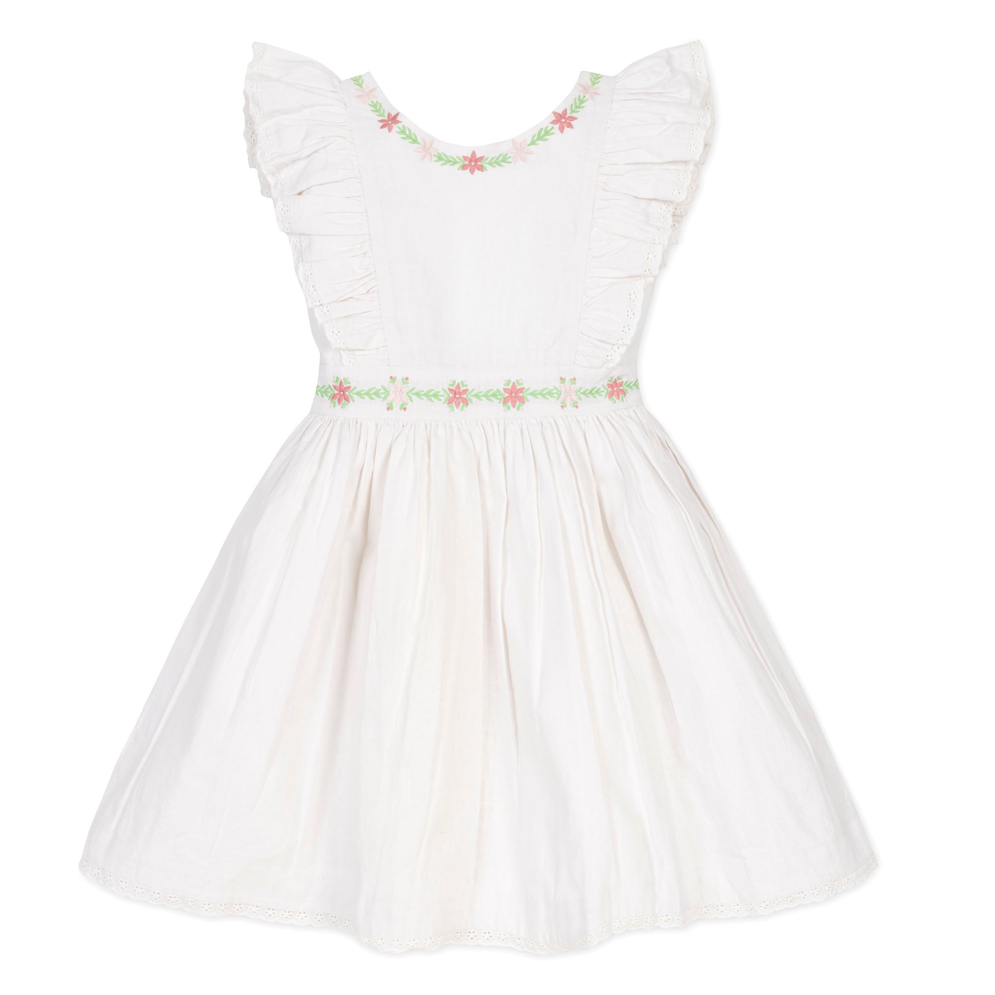 Linen Ruffle Jumper