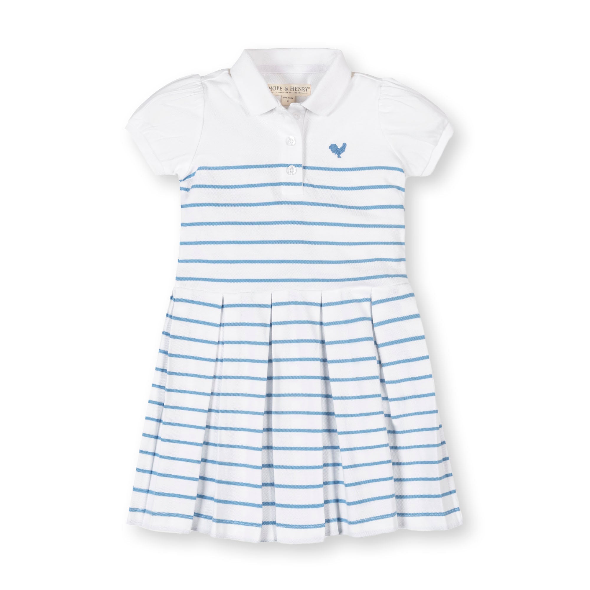 Organic Pique Polo Dress