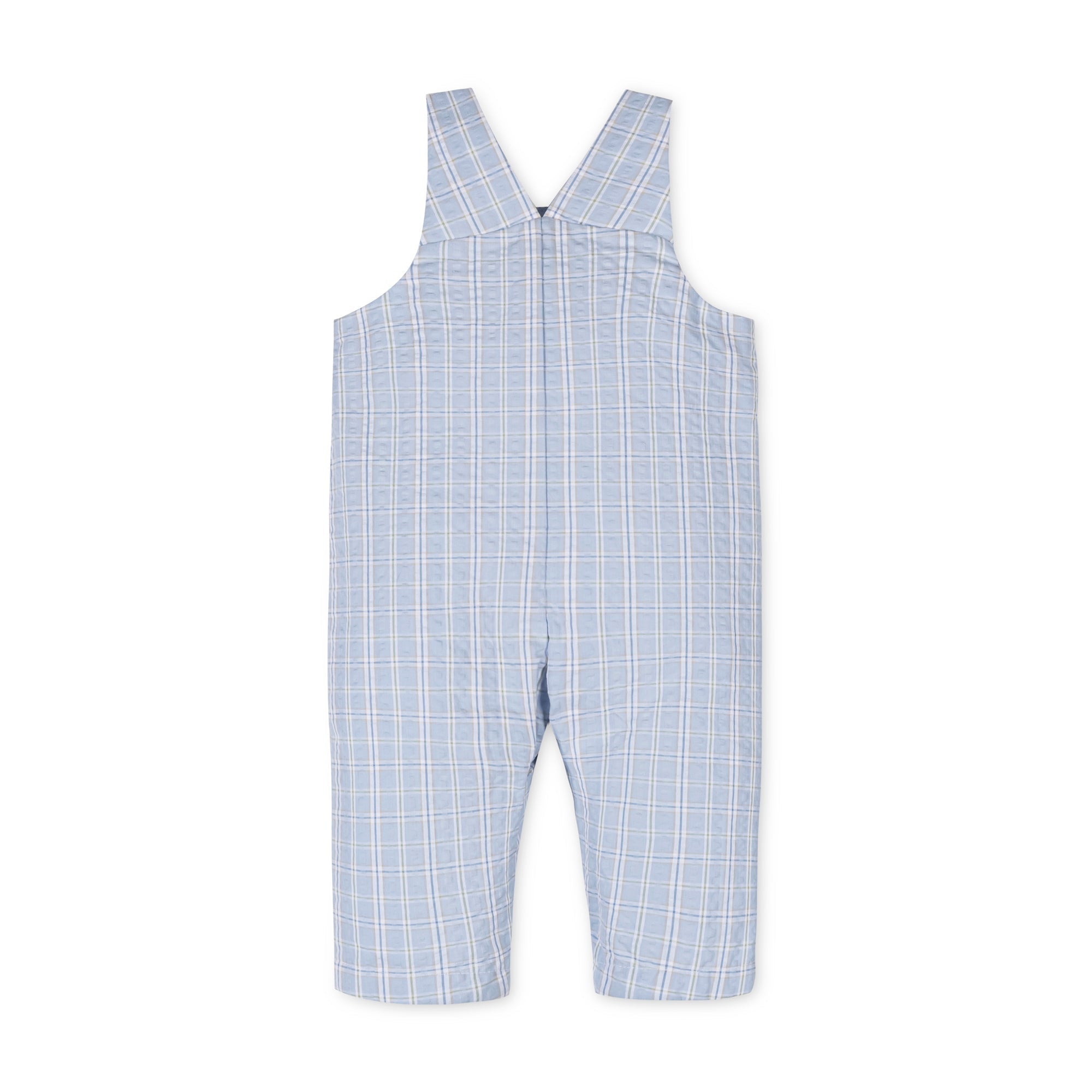 Organic Seersucker Overall