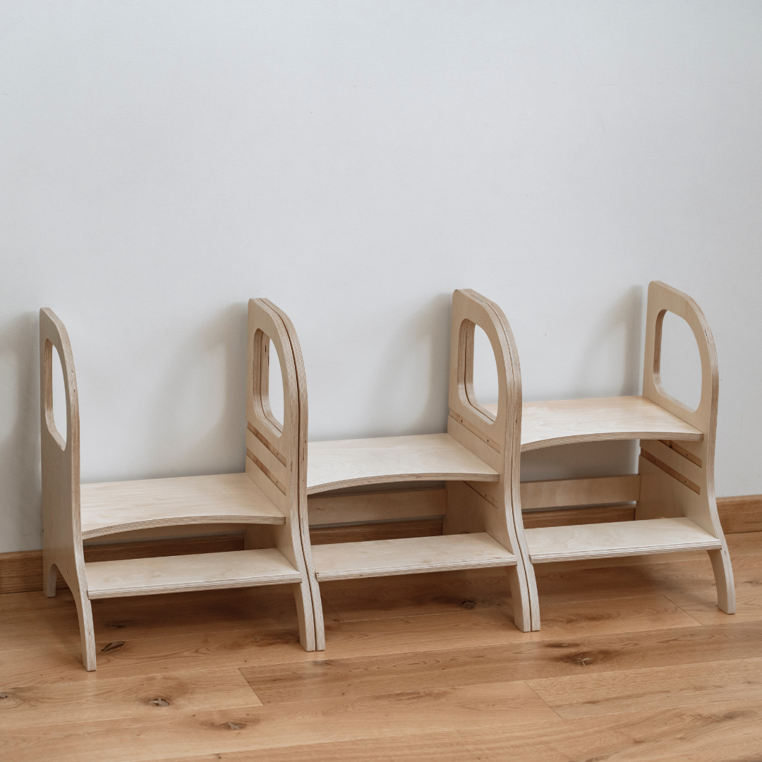 MIIMO® • Adjustable height step stool • Montessori inspired