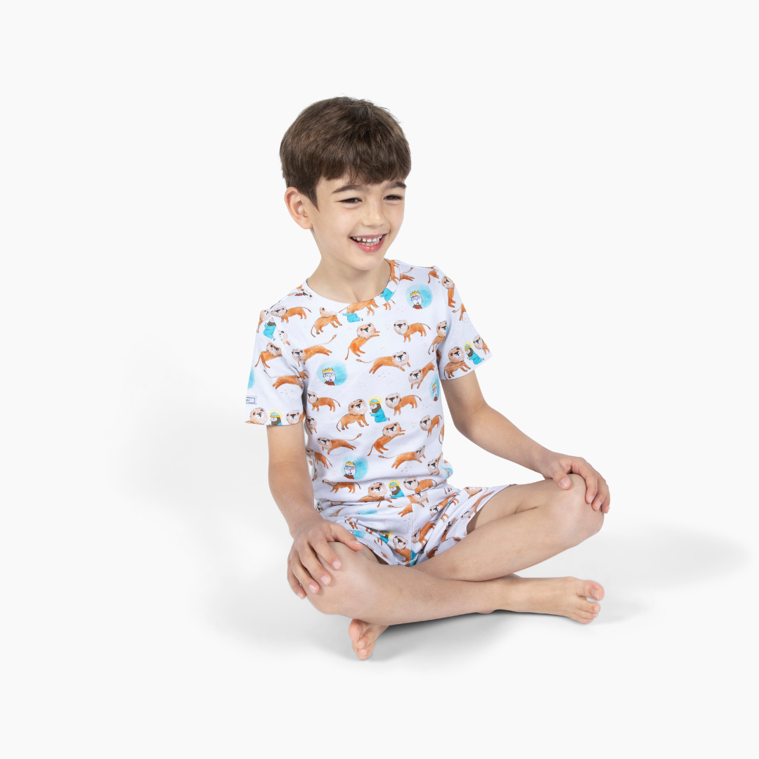 Daniel & The Lions Den Pj Shorts Set Cotton