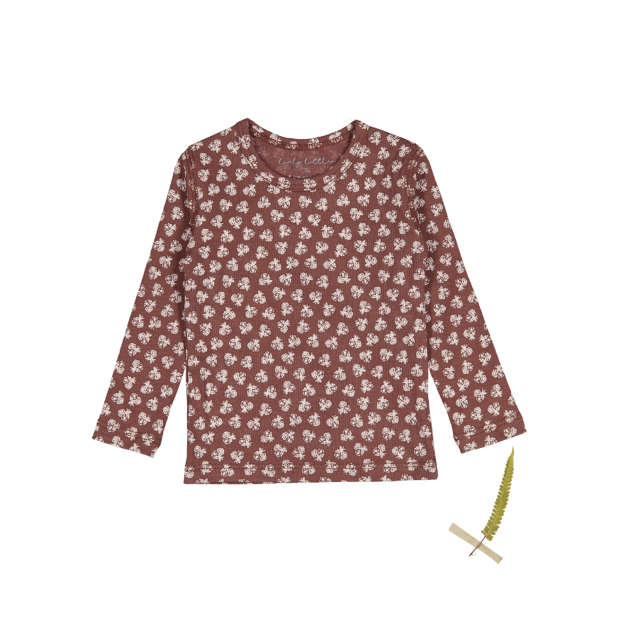 The Printed Long Sleeve Tee - Rustic Floral