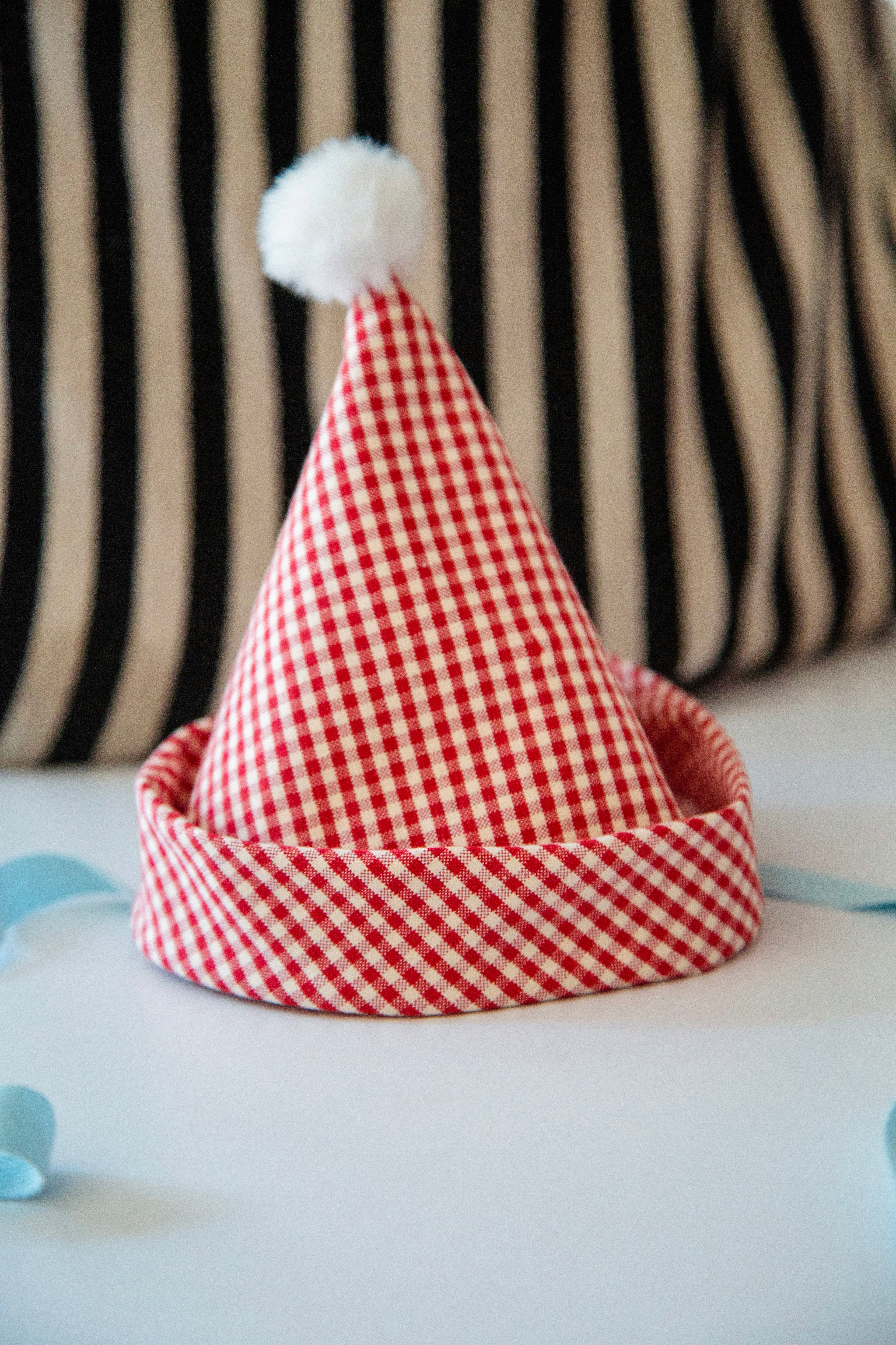 Gingham Party Hat