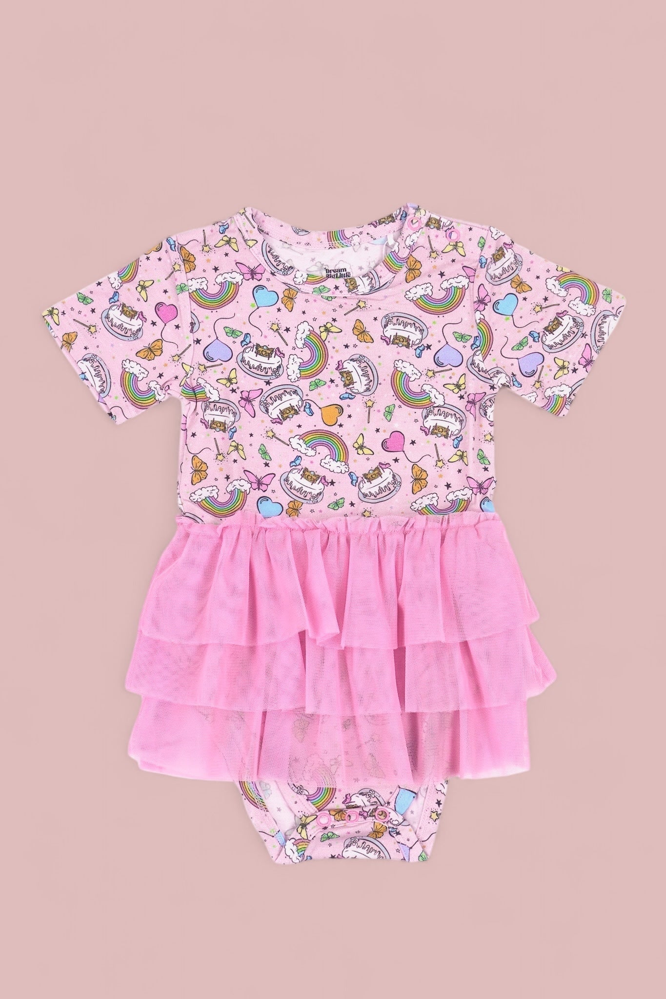 Once Upon A Birthday Dream Tutu Bodysuit Dress