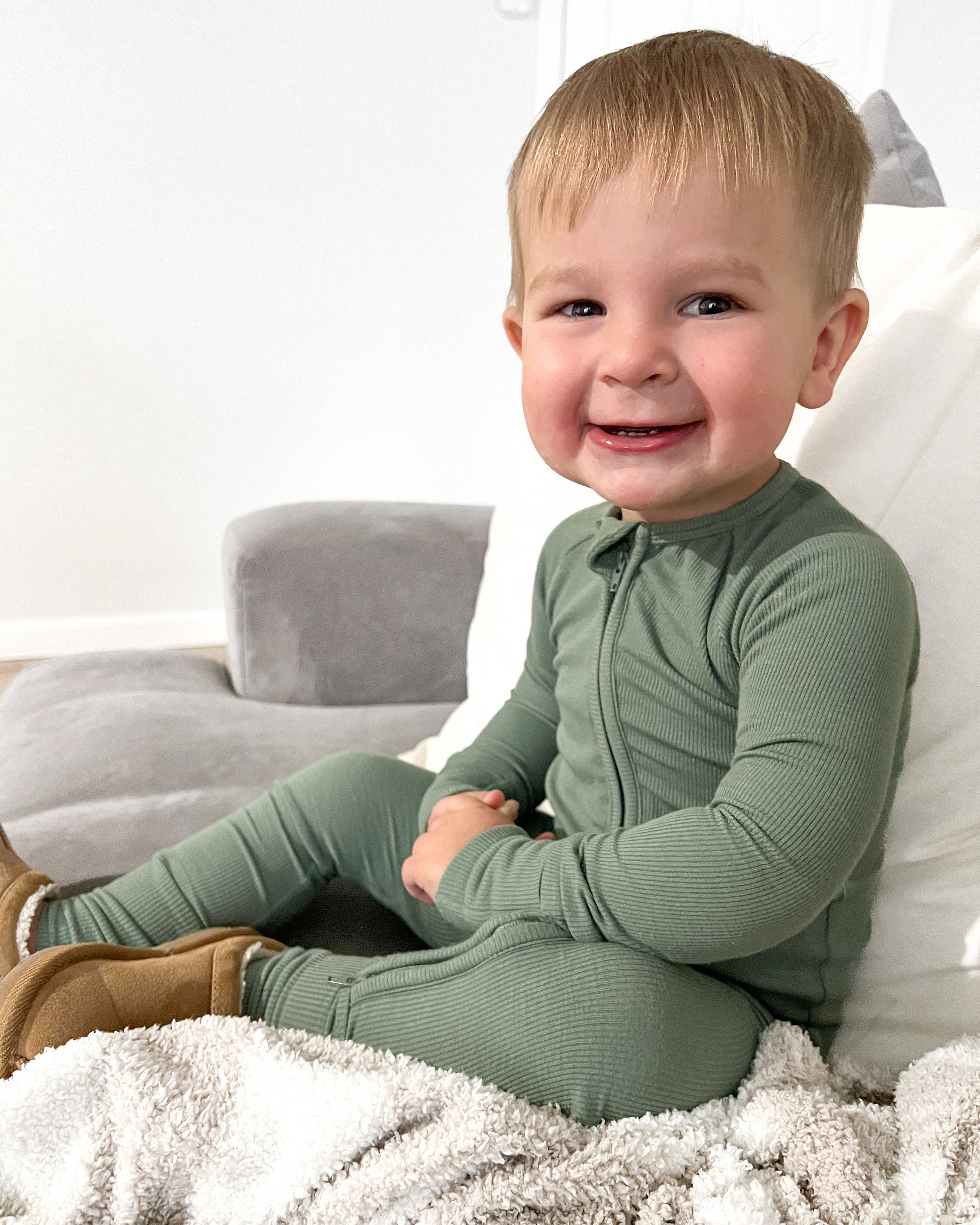 Pine | Zip Romper