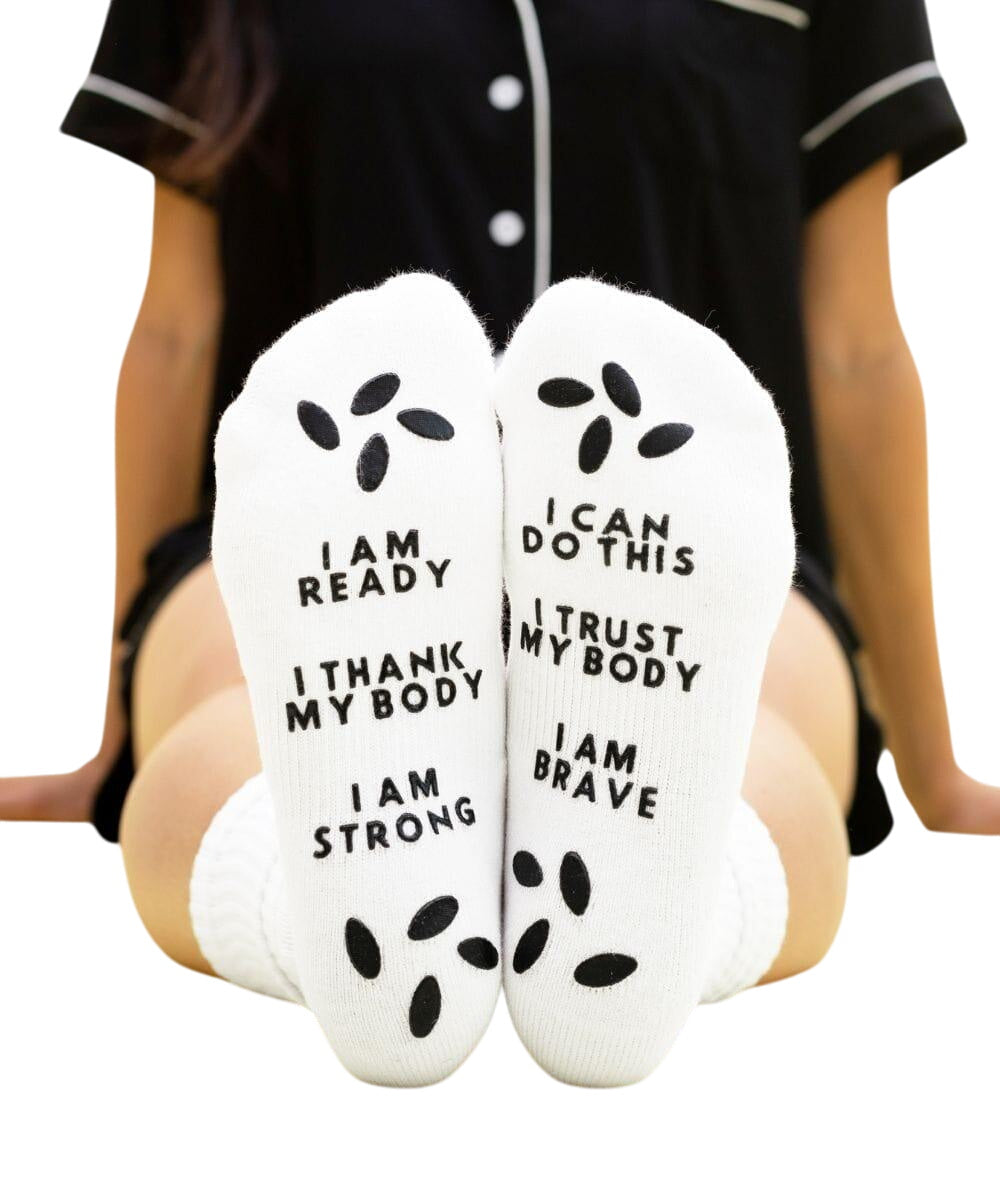 Birthing Affirmation Hospital Socks