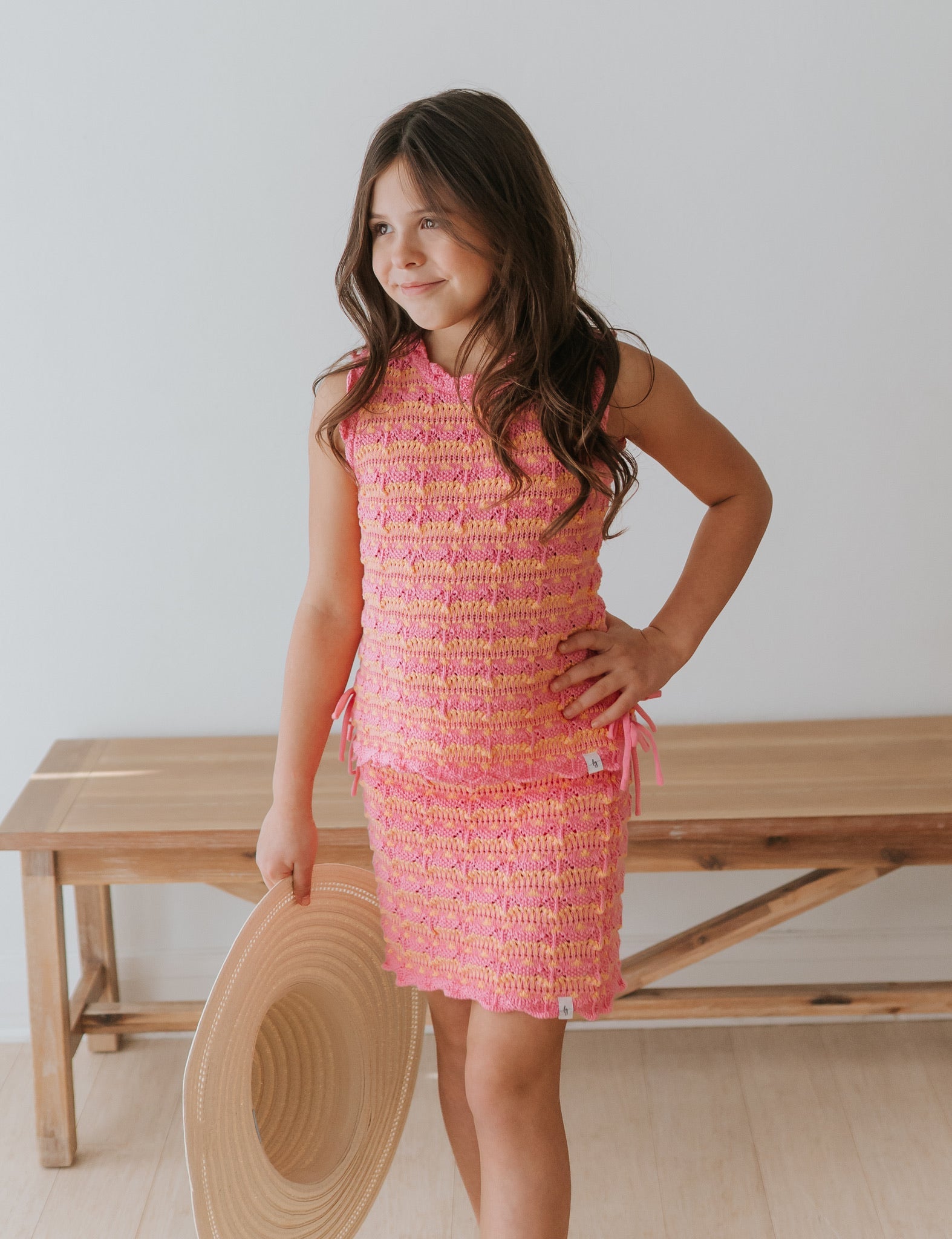 Sunset Knit Skort Set