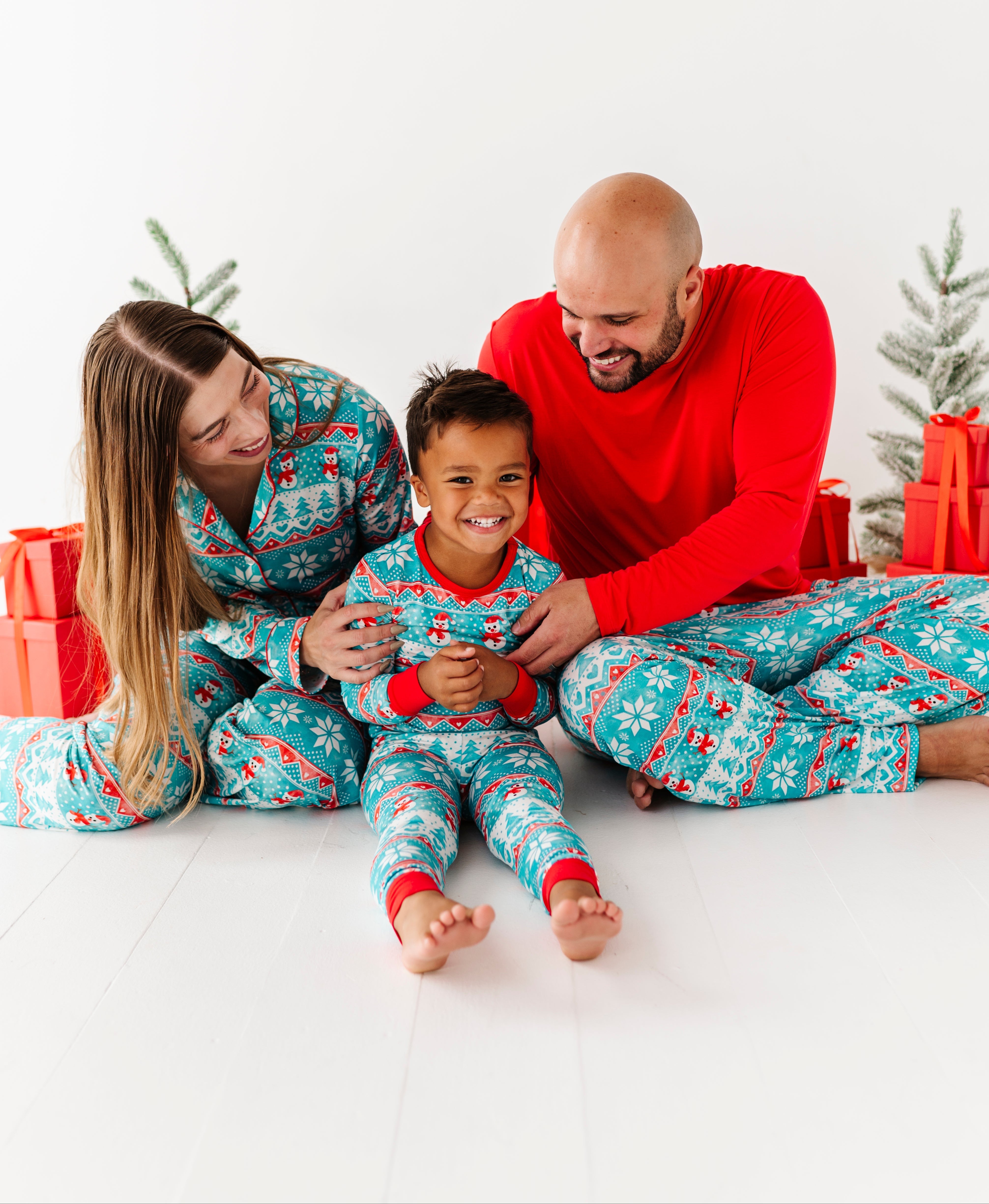 Frosty Fair Isle 2-piece Pajamas