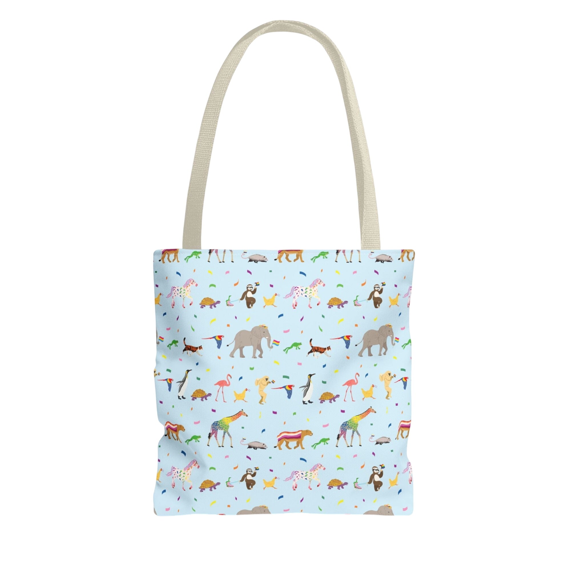 Rainbow On My Parade Tote Bag - Pride Eco-friendly Shopping & Beach Bag