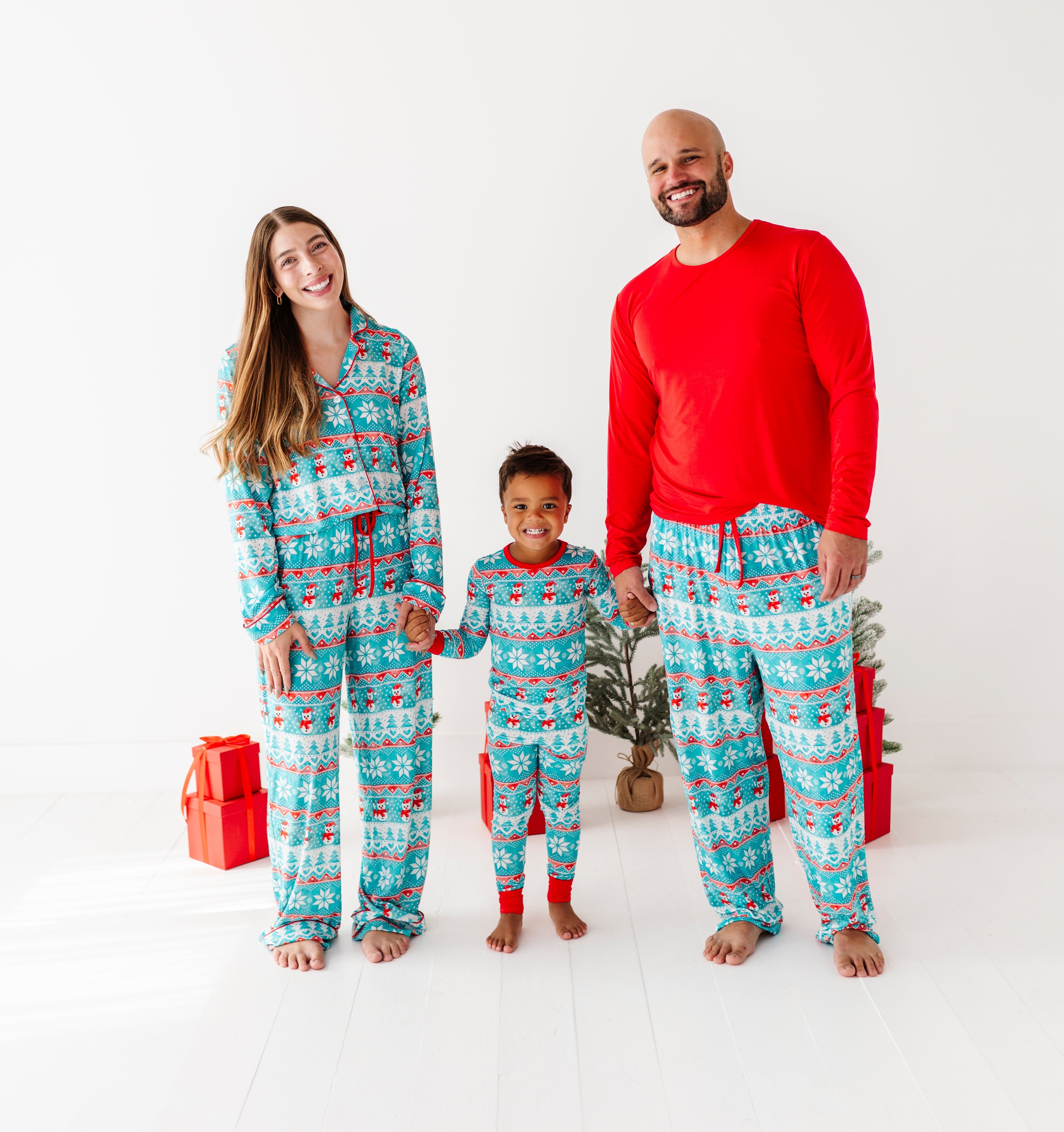 Frosty Fair Isle Men's Lounge Set