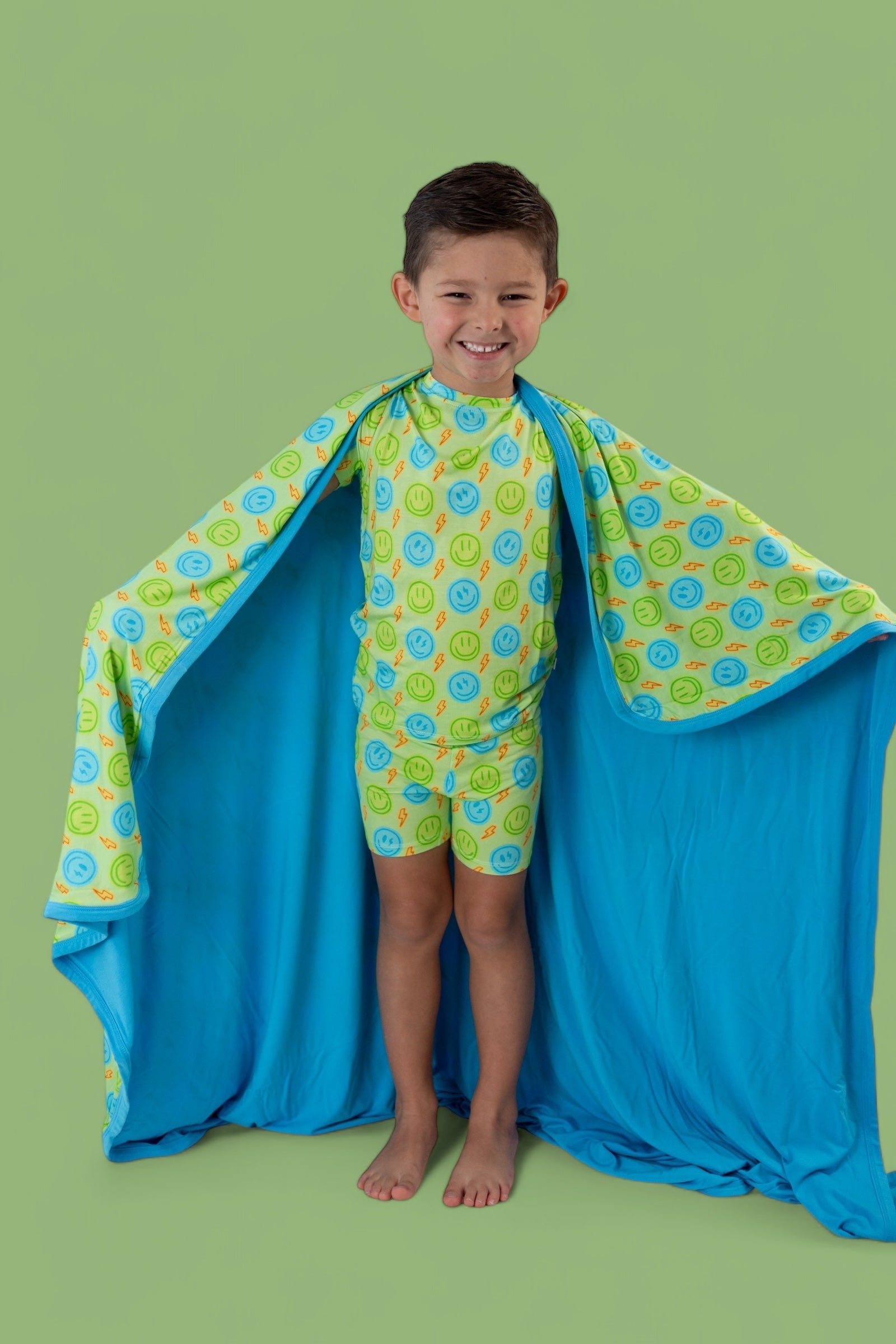 Neon Smiles Dream Short Set