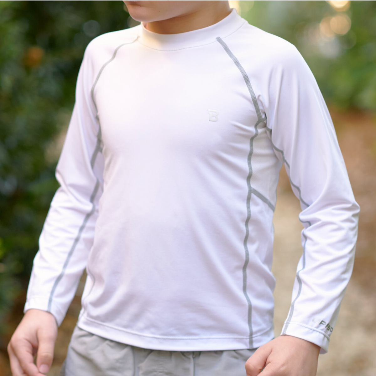 Upf 50+ Performance Shirt | Cool White
