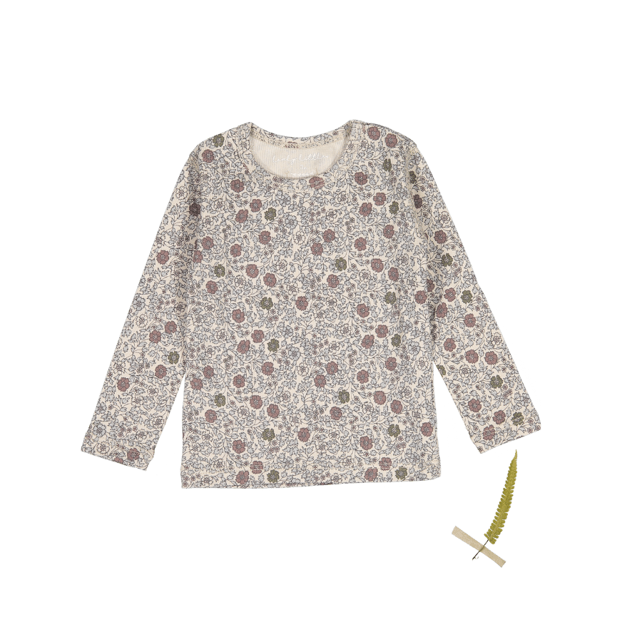 The Printed Long Sleeve Tee - Isla