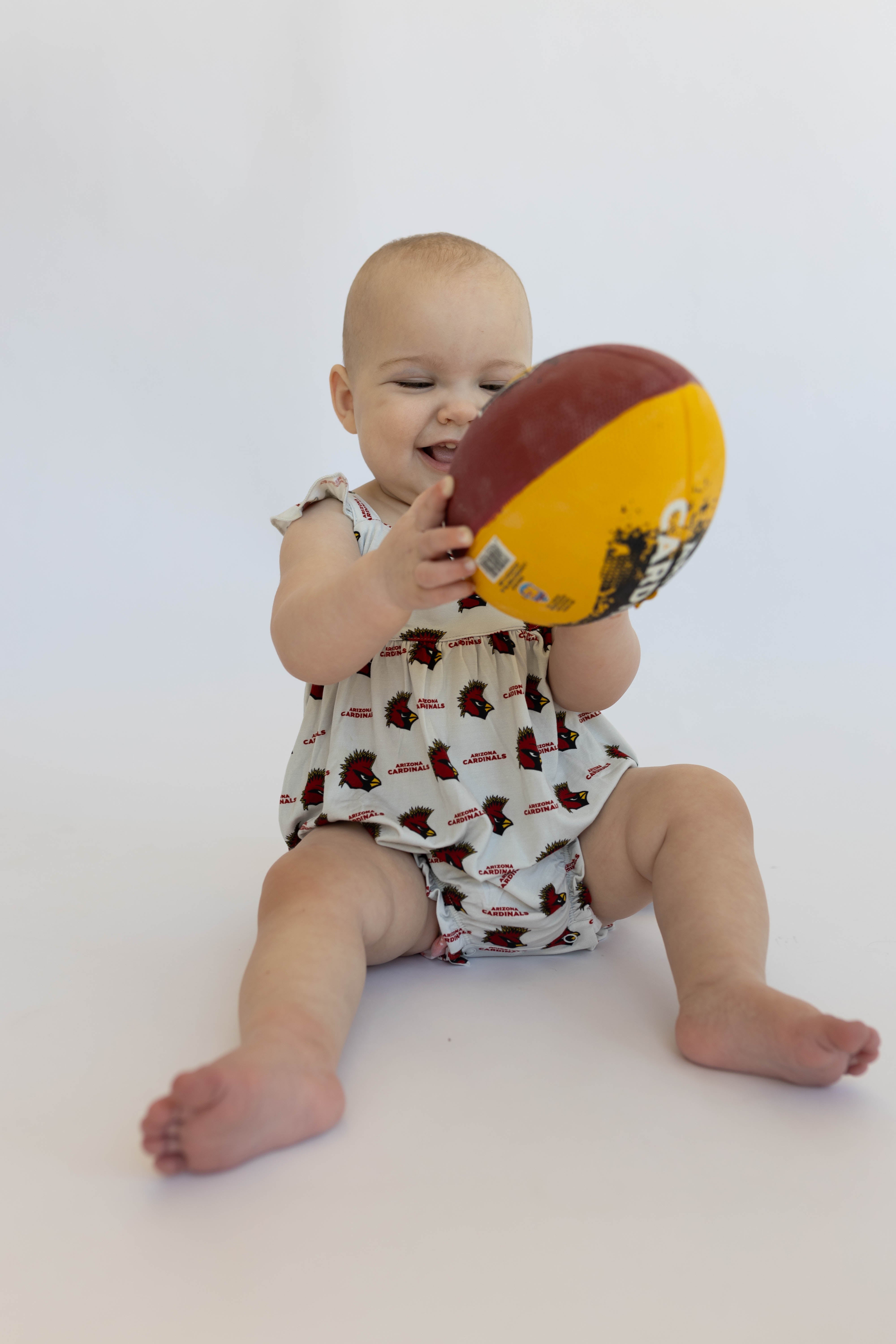 Arizona Cardinals Bubble Romper