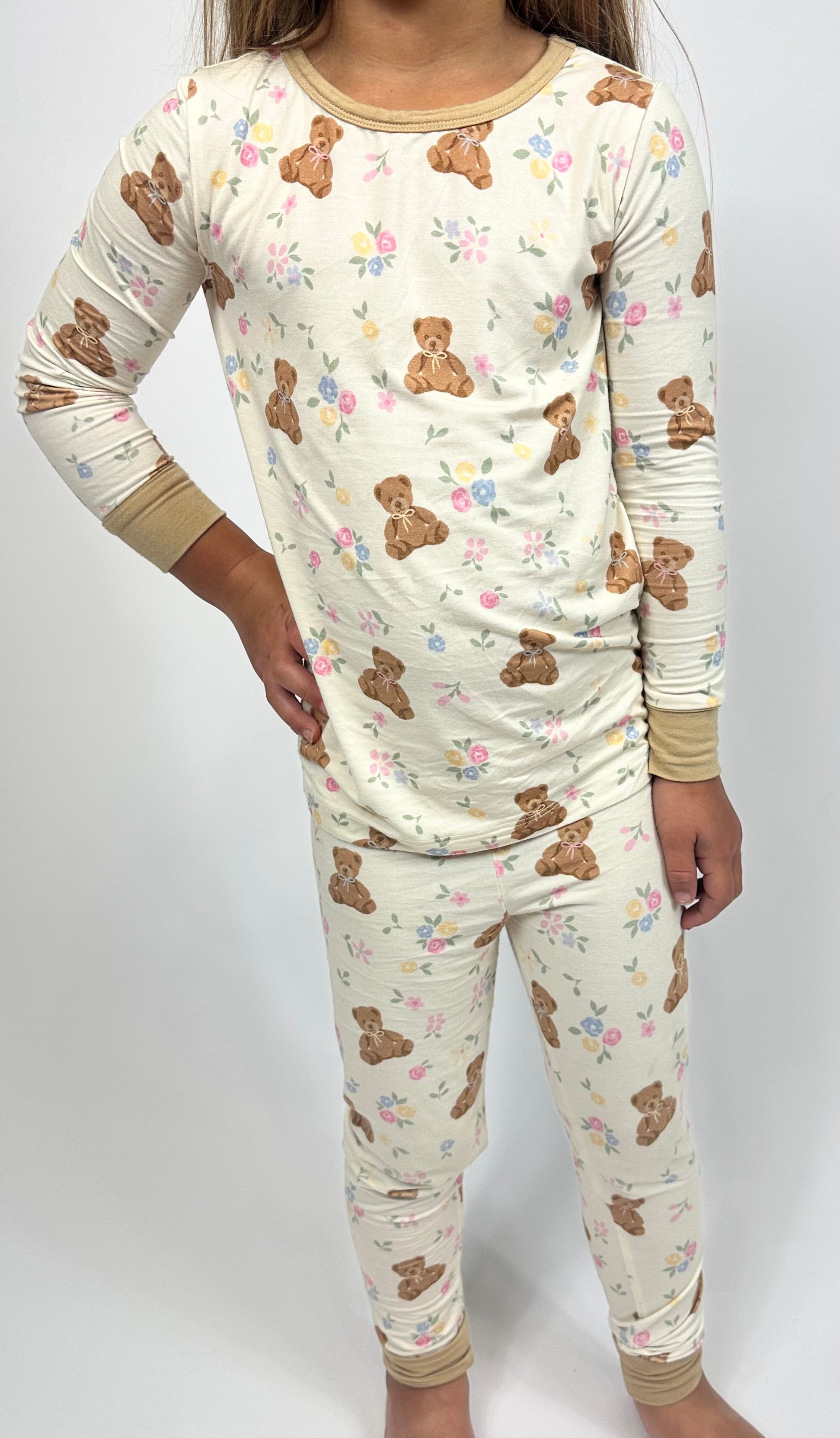 Teddy In Bloom - Two-piece Set