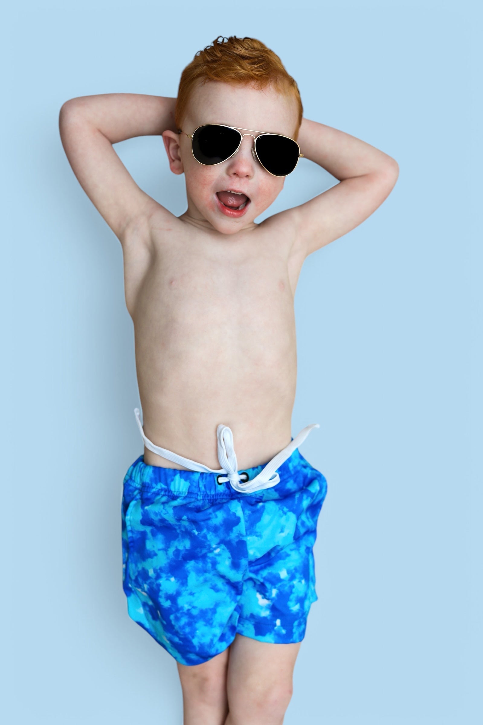 Sapphire Seas Boy's Dream Swim Trunks