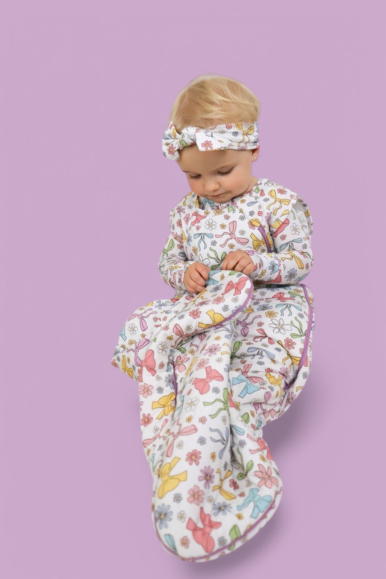 Bow Garden Dream Sleep Sack