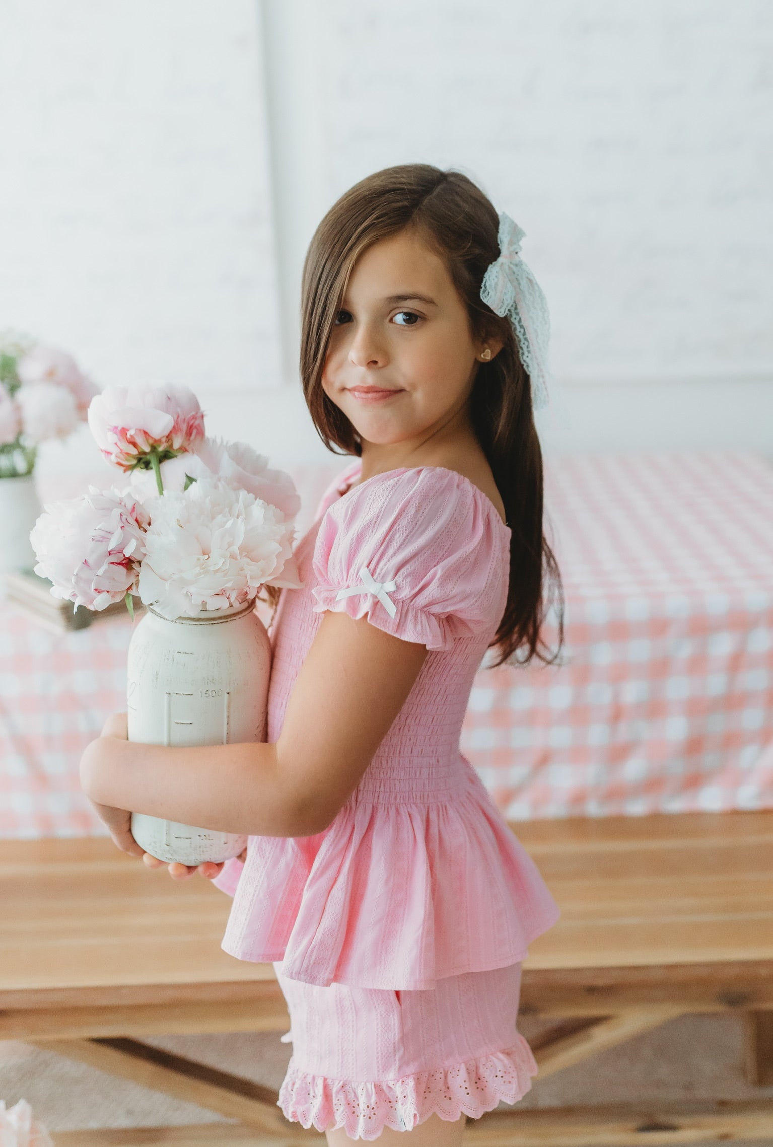 Cotton Candy Pink Short Set