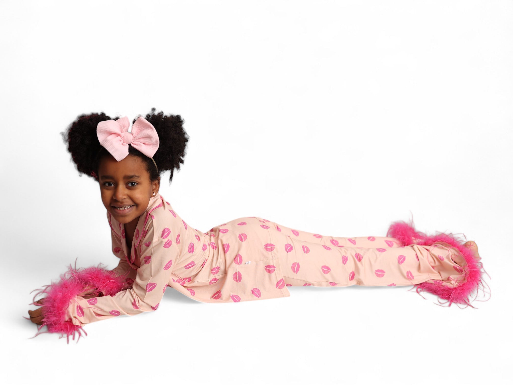 Pucker Up Girl's Flare Feathered Dream Set