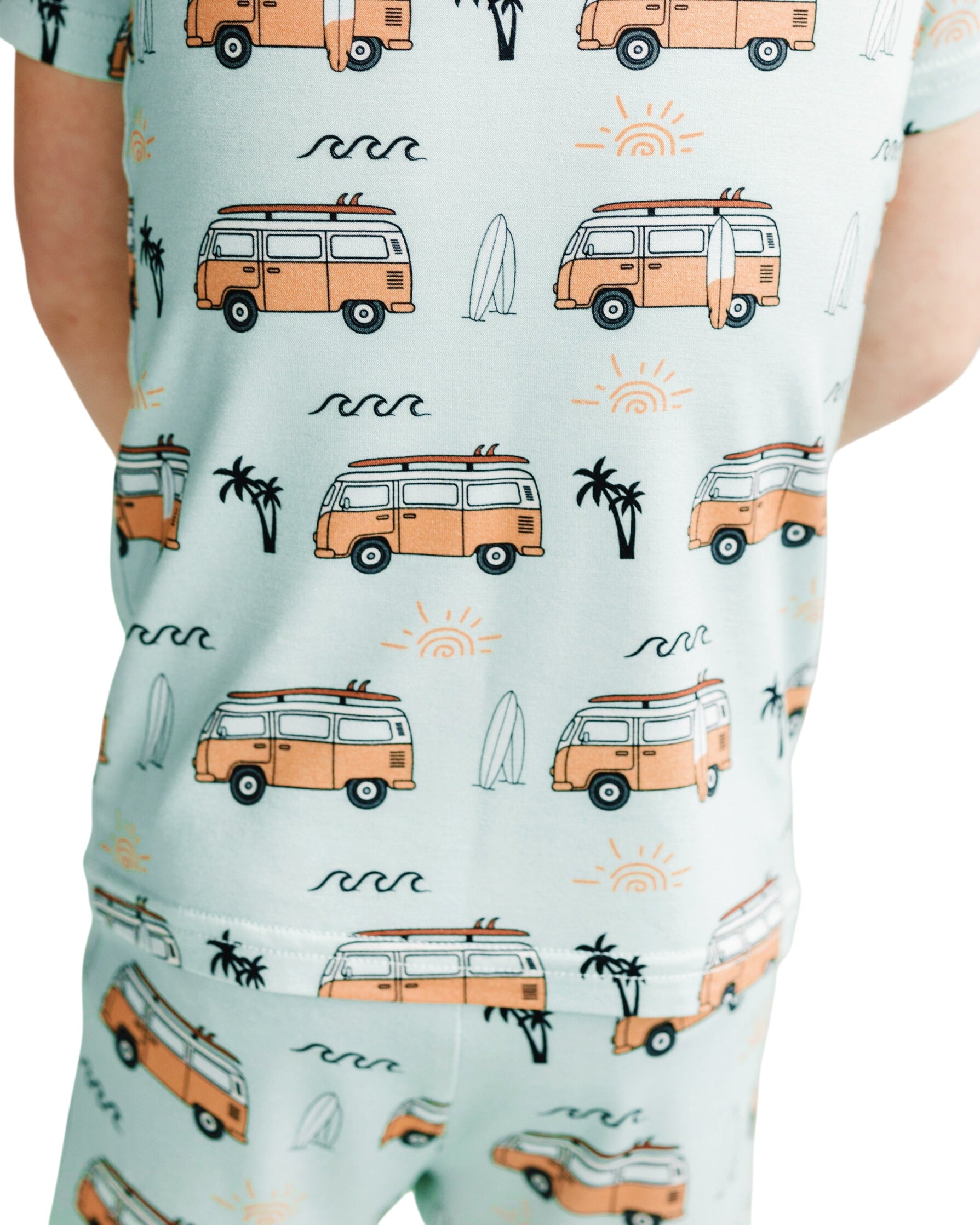 Bamboo Shorts Set | Retro Beach