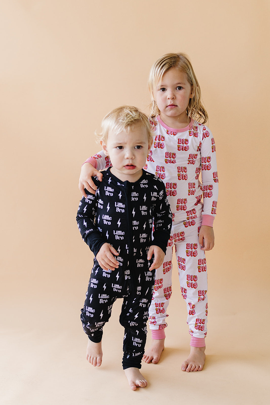 Bamboo Zip Romper | Little Bro