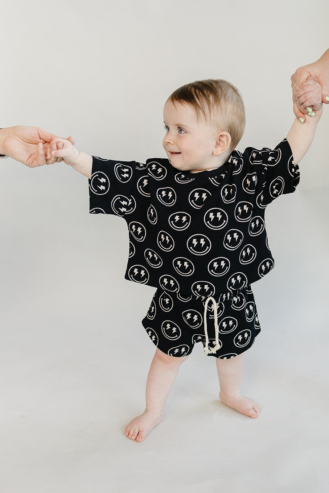 Shorts Set | Electric Smiley